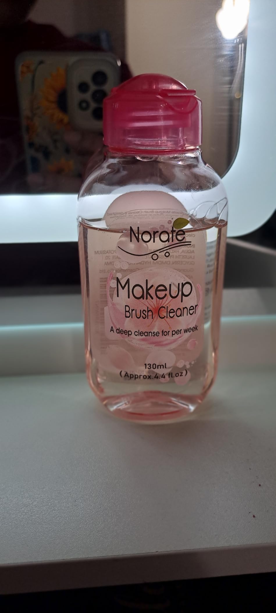 Norate Makeup Brush Cleaner, Brush Cleaning Solution & Shampoo, 5.3 Fl Oz customer photo 2