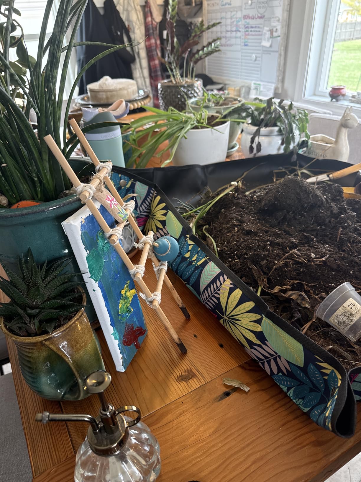Repotting Mat for Plant Transplanting and Mess Control 29.5
