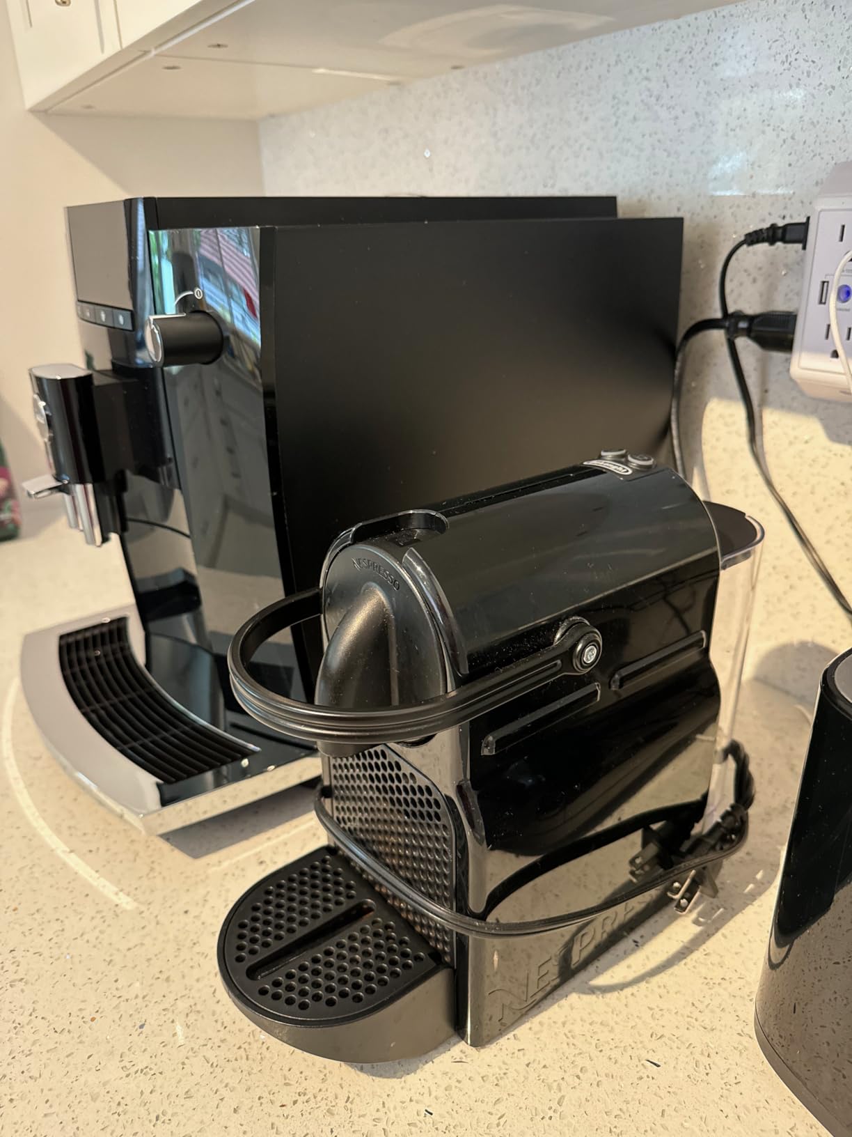 E4 Piano Black Automatic Coffee Machine customer photo 2
