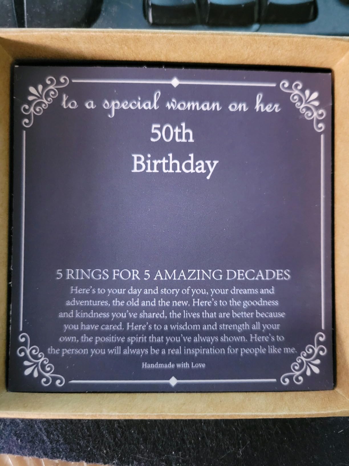 IEFLIFE Birthday Gifts for Women - 40/50/60/70/80/90th Birthday Necklace customer photo 2