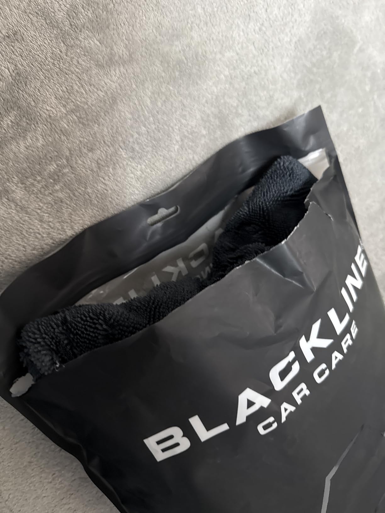 Blackline Microfiber Car Drying Towel 24