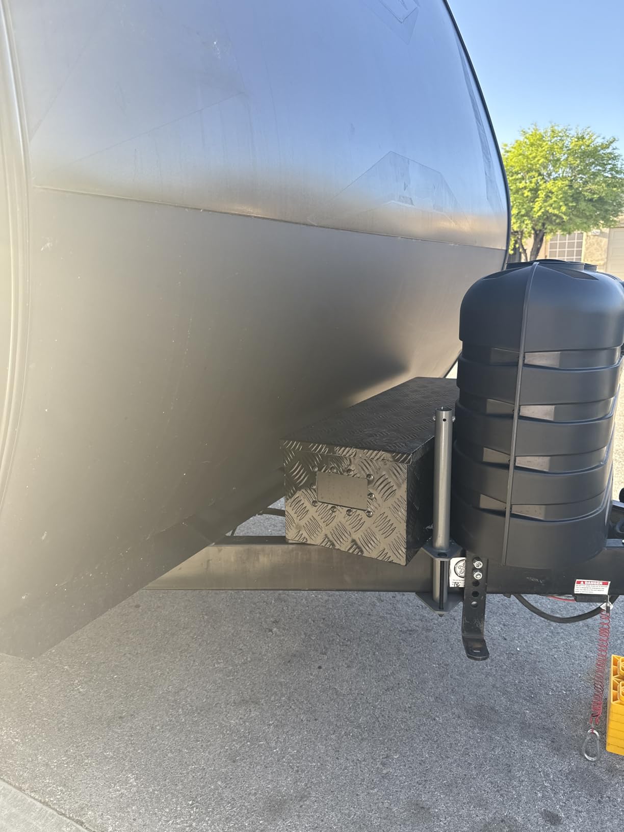 39 Inch Aluminum Heavy Duty Truck Bed Tool Box Black (39
