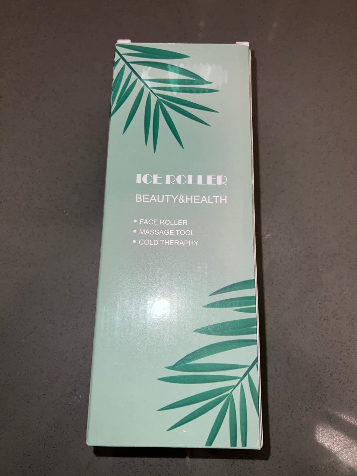 2 Pack Ice Roller for Face and Body Massage, Facial Roller Skin Care Tool for Reduce Wrinkles and Puffiness, Migraine Pain Relief and Skin Tighten, Cold Therapy for Cooling and Calming.(Pink+Green) customer photo 2