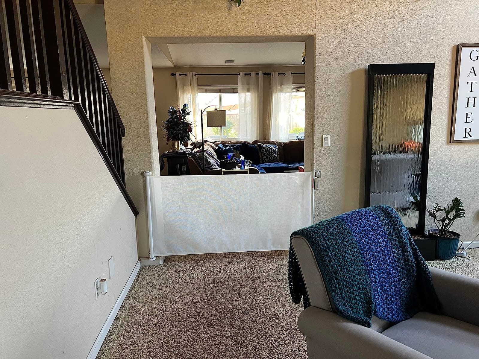 Momcozy Retractable Mesh Baby Gate or Dog Gate customer photo 2