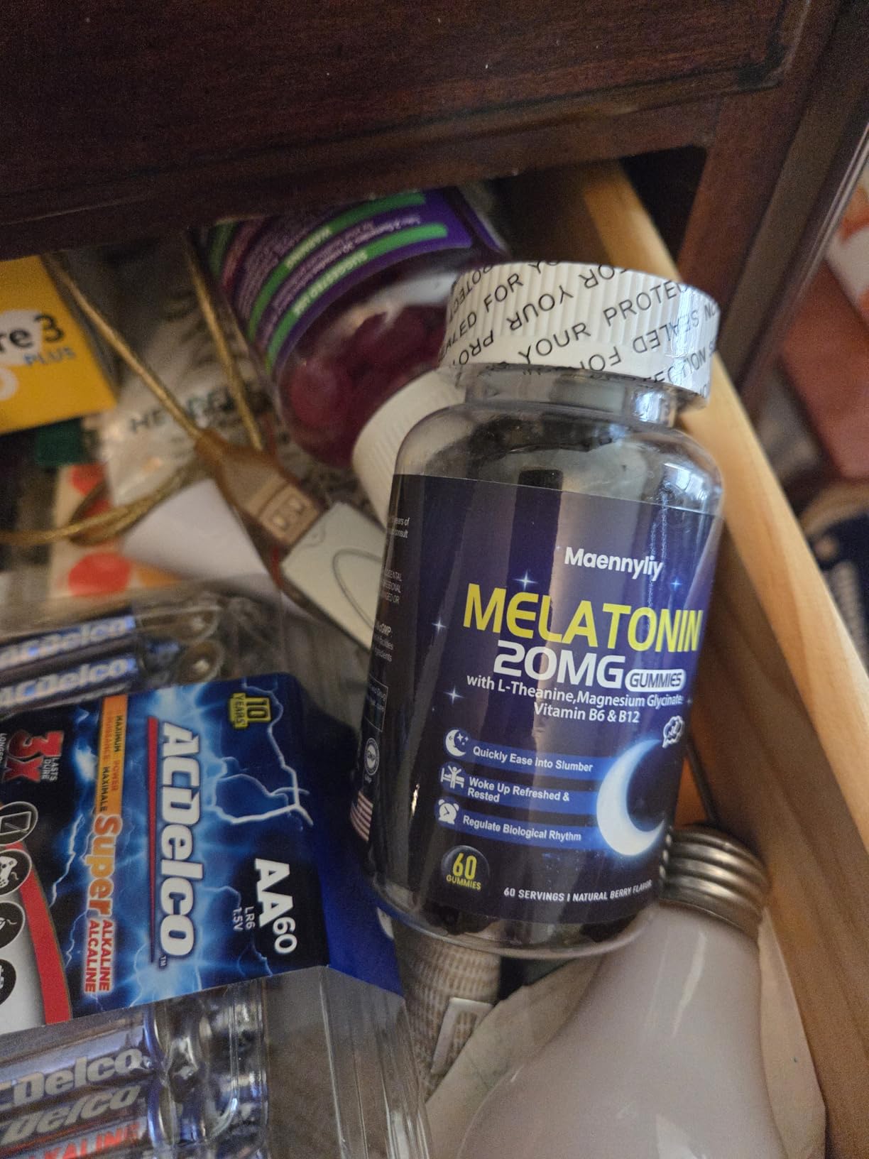 Melatonin 20mg Gummies (120 Count) - Maximum Strength Sleep Gummies customer photo 1