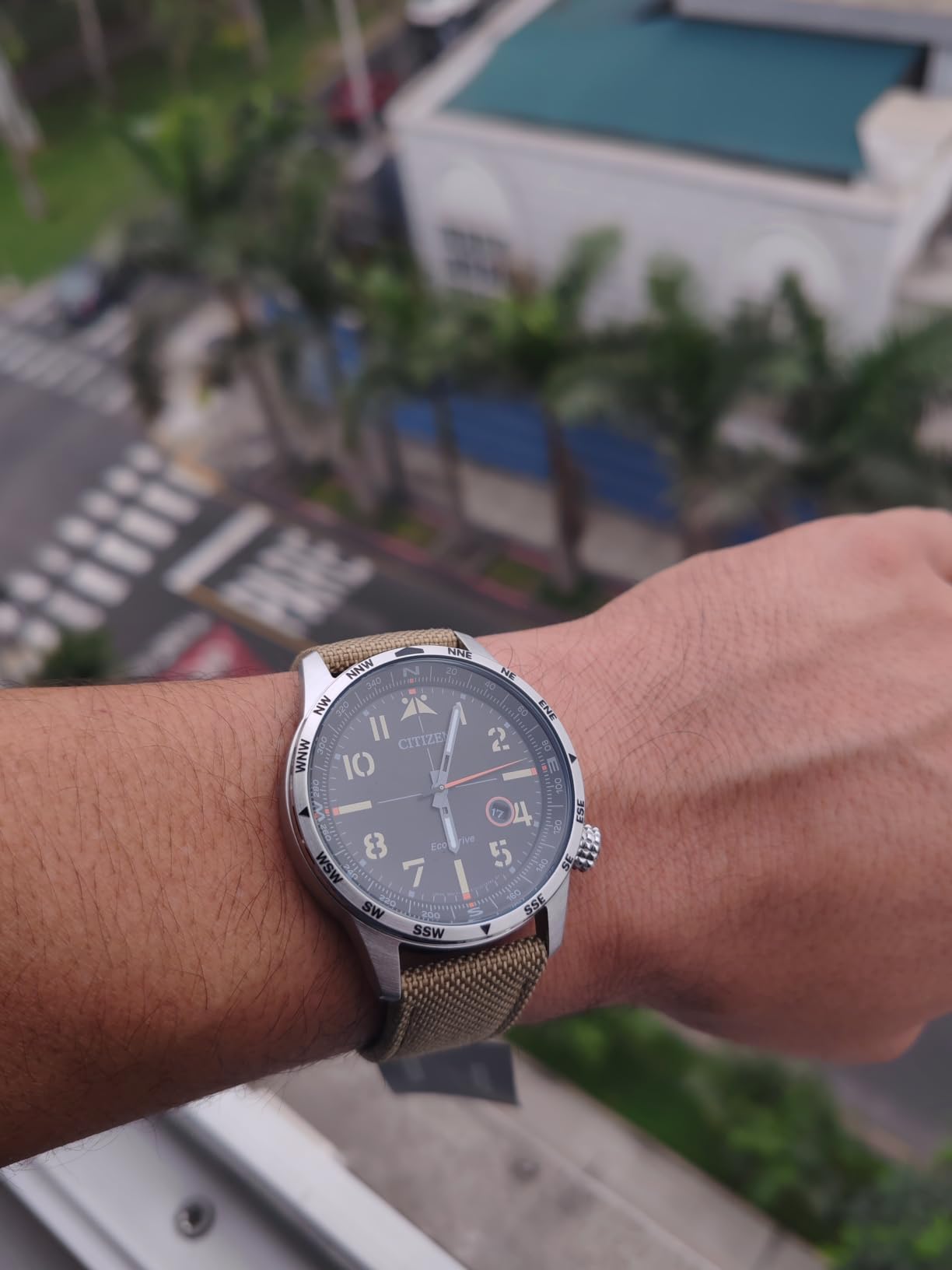 Citizen Men's Eco-Drive Weekender Avion Field Watch customer photo 1