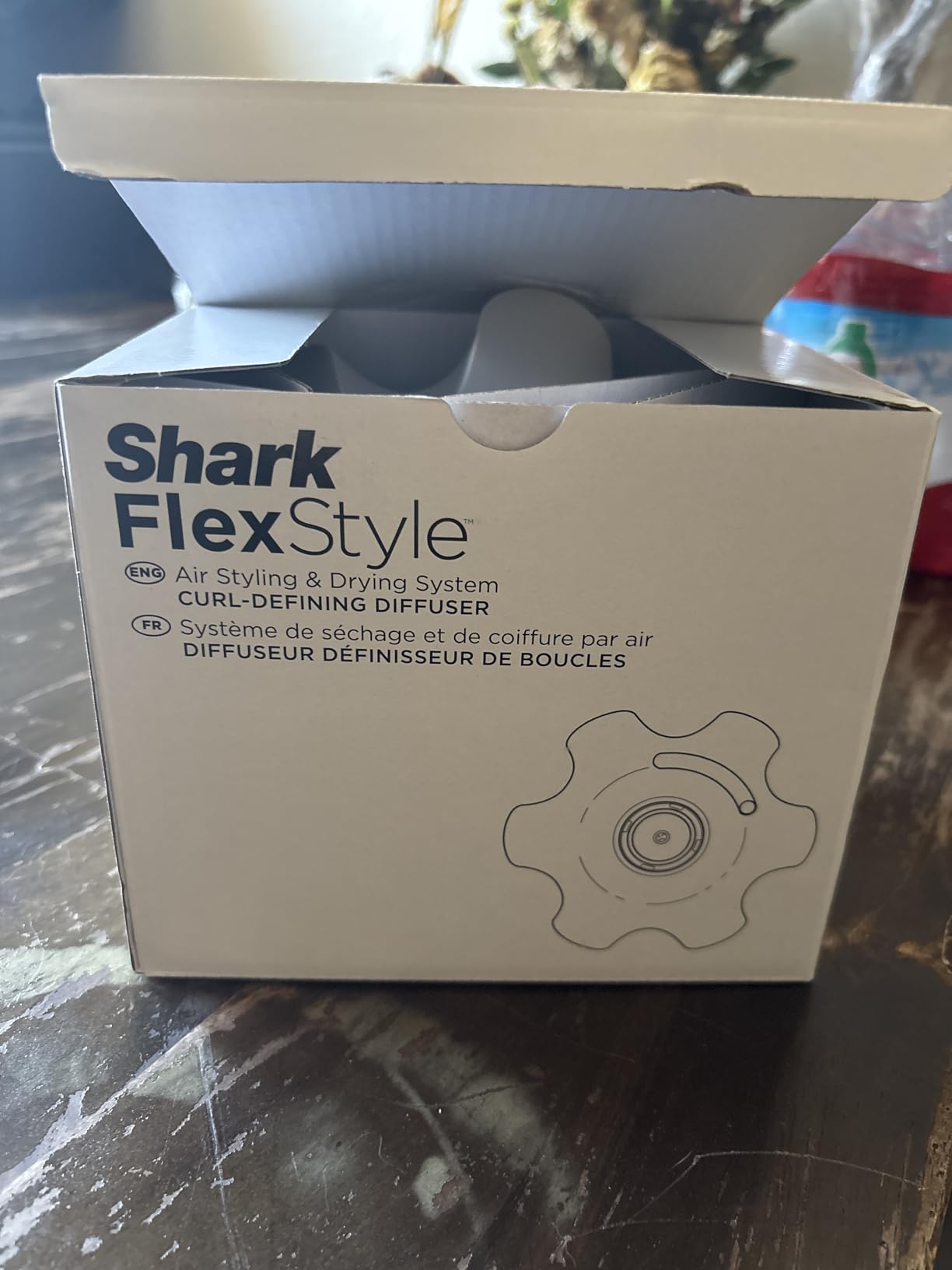 Shark FlexStyle Curl-Defining Diffuser Attachment, Stone, XSKHD4DA customer photo 1