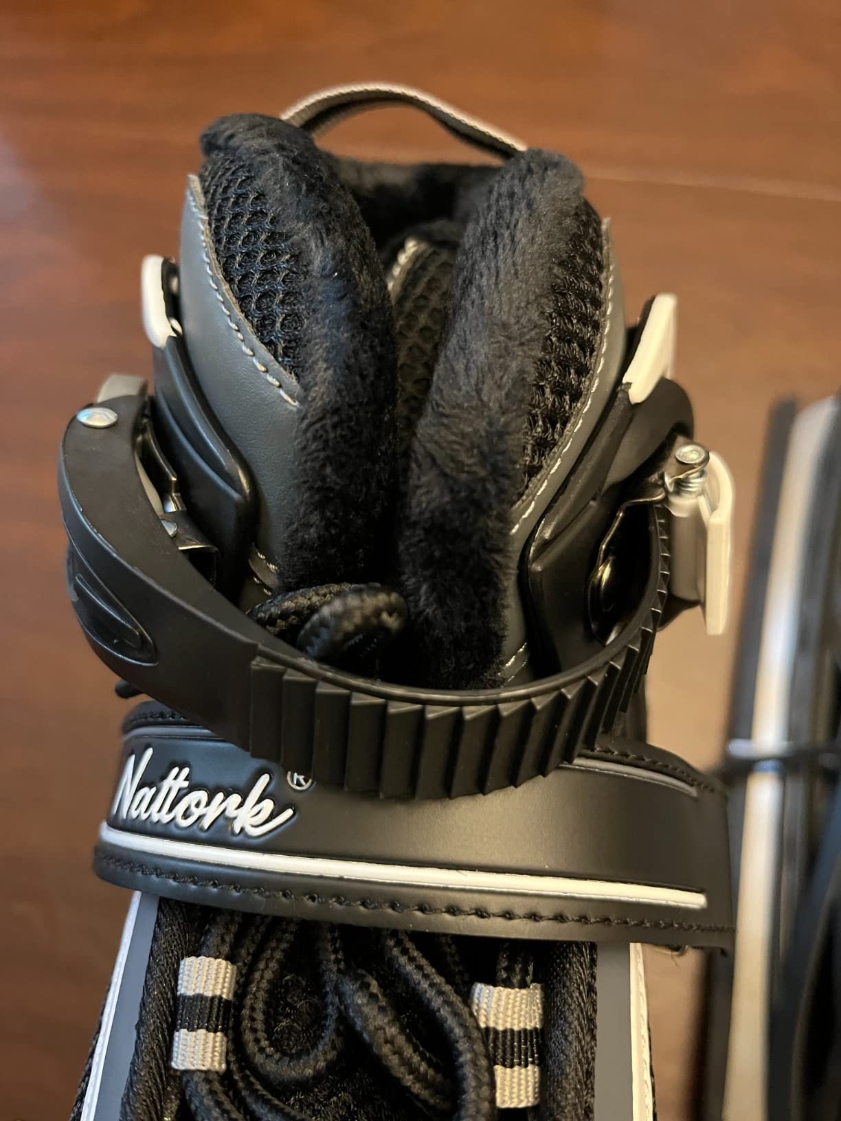 Nattork Ice Skates for Kids, Boys and Girls, Hockey Lace-Up Adjustable Skates Soft Padding and Reinforced Ankle Support for Beginners customer photo 1