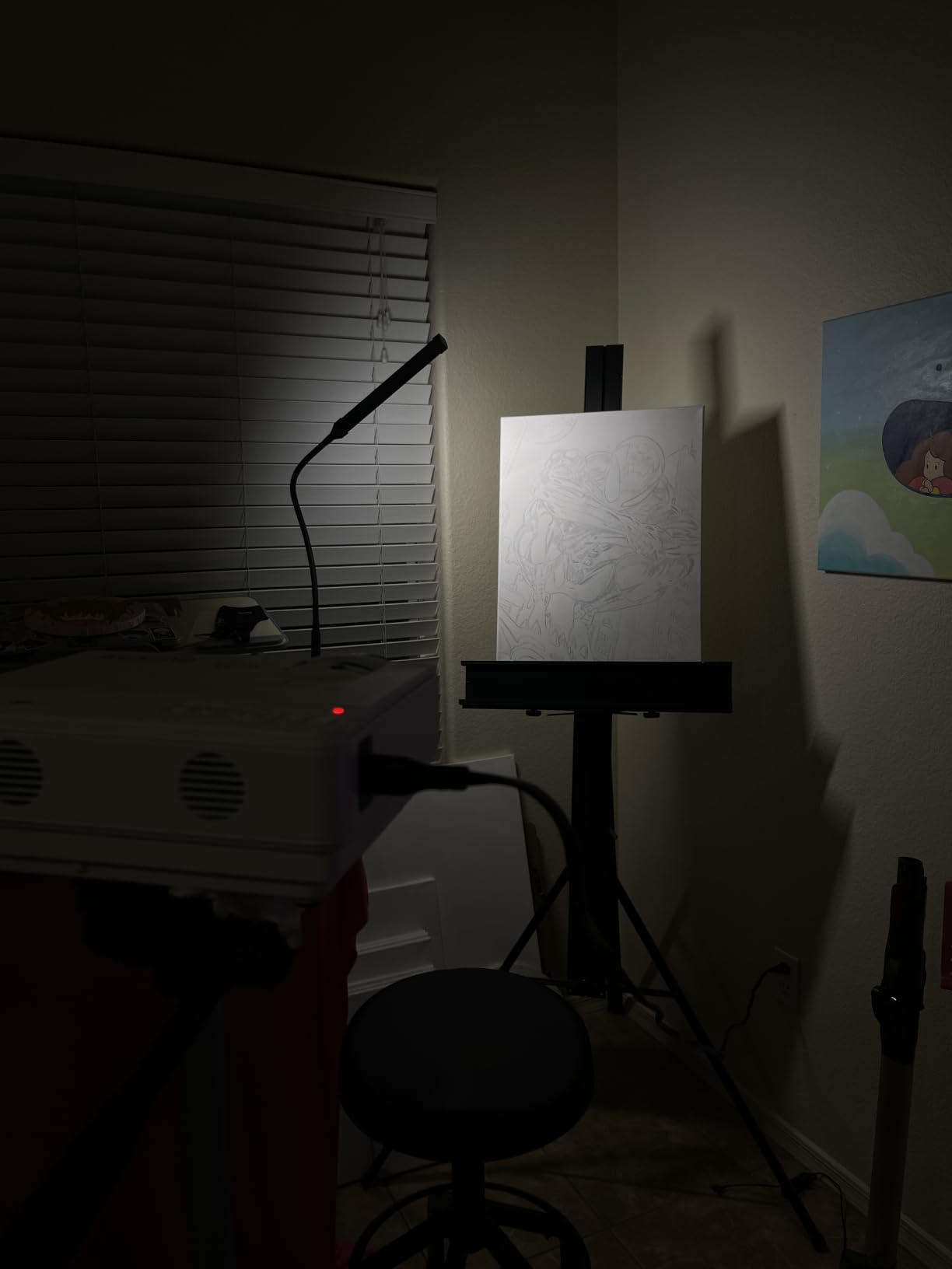 Voncerus LED Desk Lamp with Clamp, Clip on Lights for Home Office, Black | 3 Modes 10 Brightness, Long Flexible Goose-Neck, Eye-Caring, Memory Function, Energy Efficient, USB Adapter, Metal customer photo 1