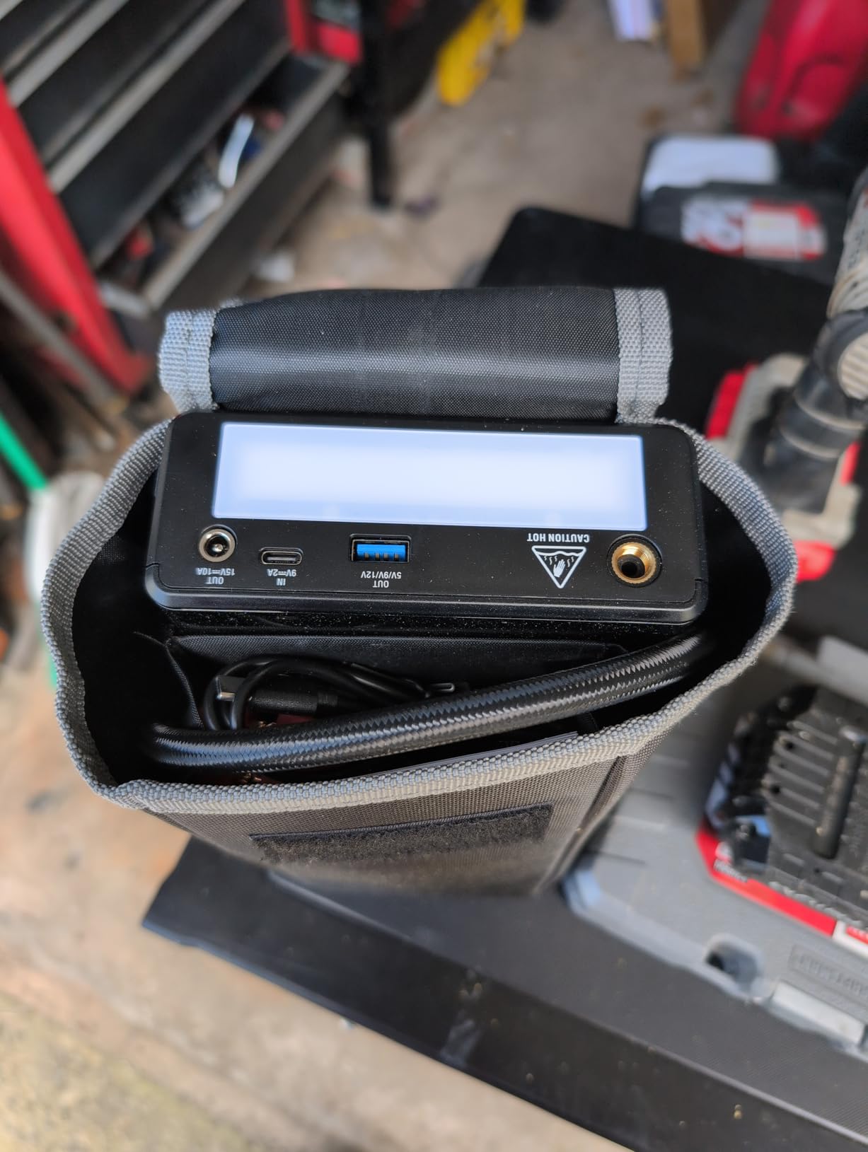 VTOMAN X7 Jump Starter with Air Compressor, 160PSI Auto-Off Tire Inflator customer photo 1