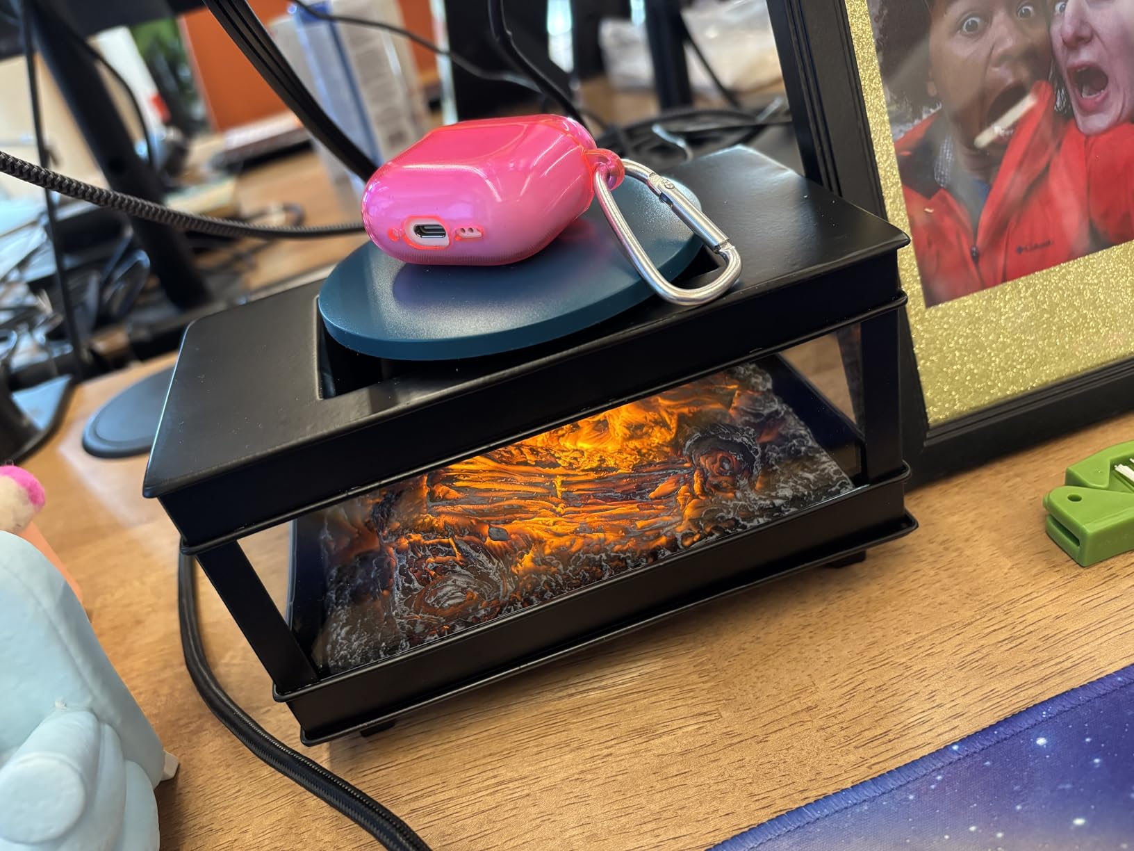 Fireplace Wax Melt Warmer, Electric Wax Warmer for Scented Wax customer photo 2