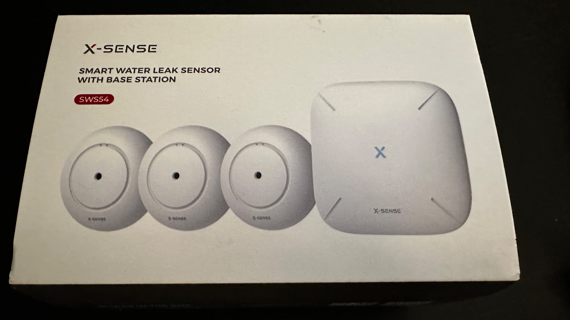 X-Sense Wi-Fi Water Leak Detector Kit, 120 dB, 3 Sensors + Base, SWS54 | Real-Time Alerts, 1804 ft Range, IP66 Waterproof, Detects Water as Low as 0.4 mm, for Sinks & Washers customer photo 2