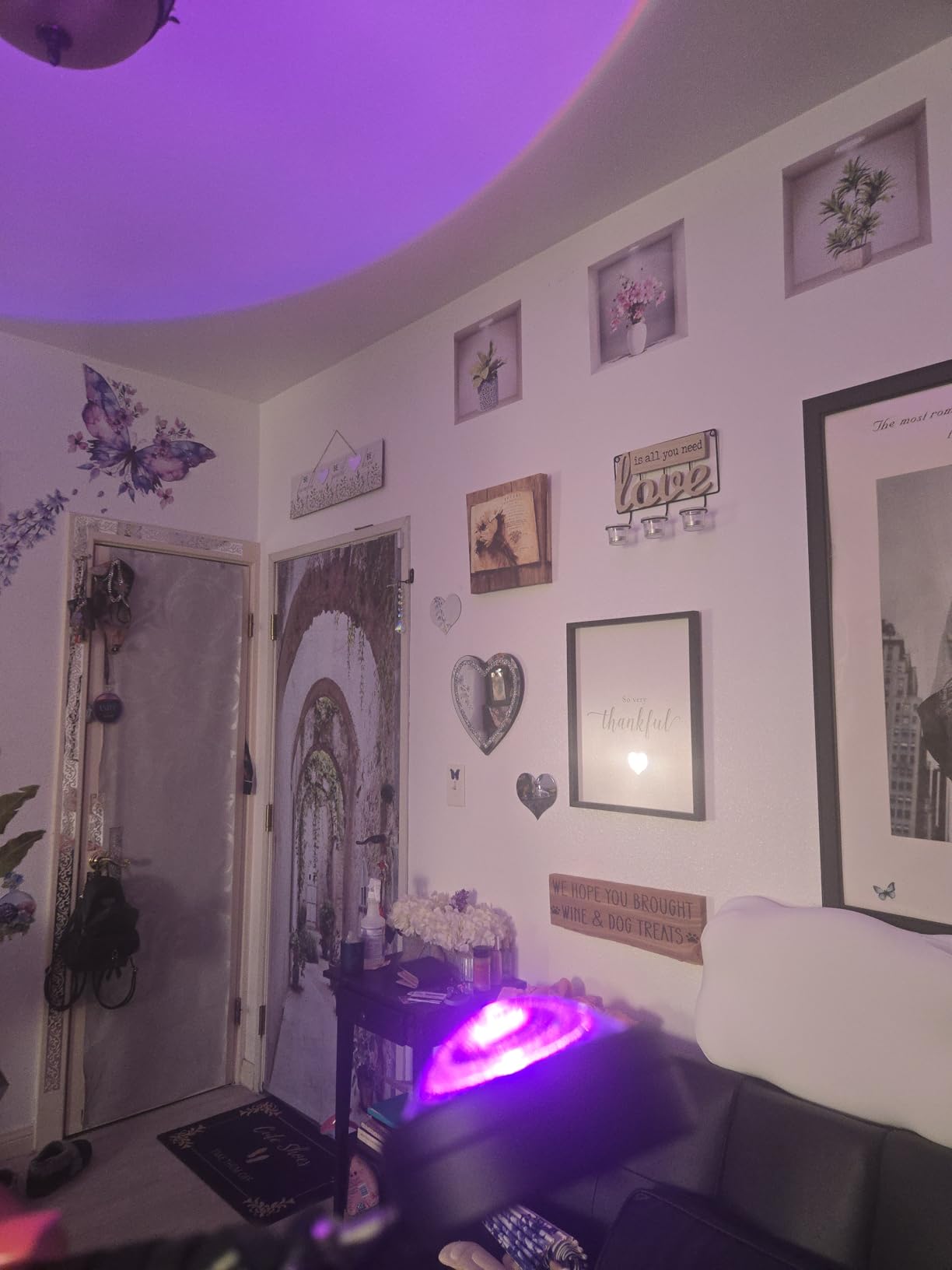 Sunset Lamp, Sun Light Projector for Aesthetic Room Decor,RGB Color Changing Night Light Mood Lighting for Bedroom,Gifts for Girl Kid Adults, 360°Rotation LED Light for Party TikTok Live Photography customer photo 1