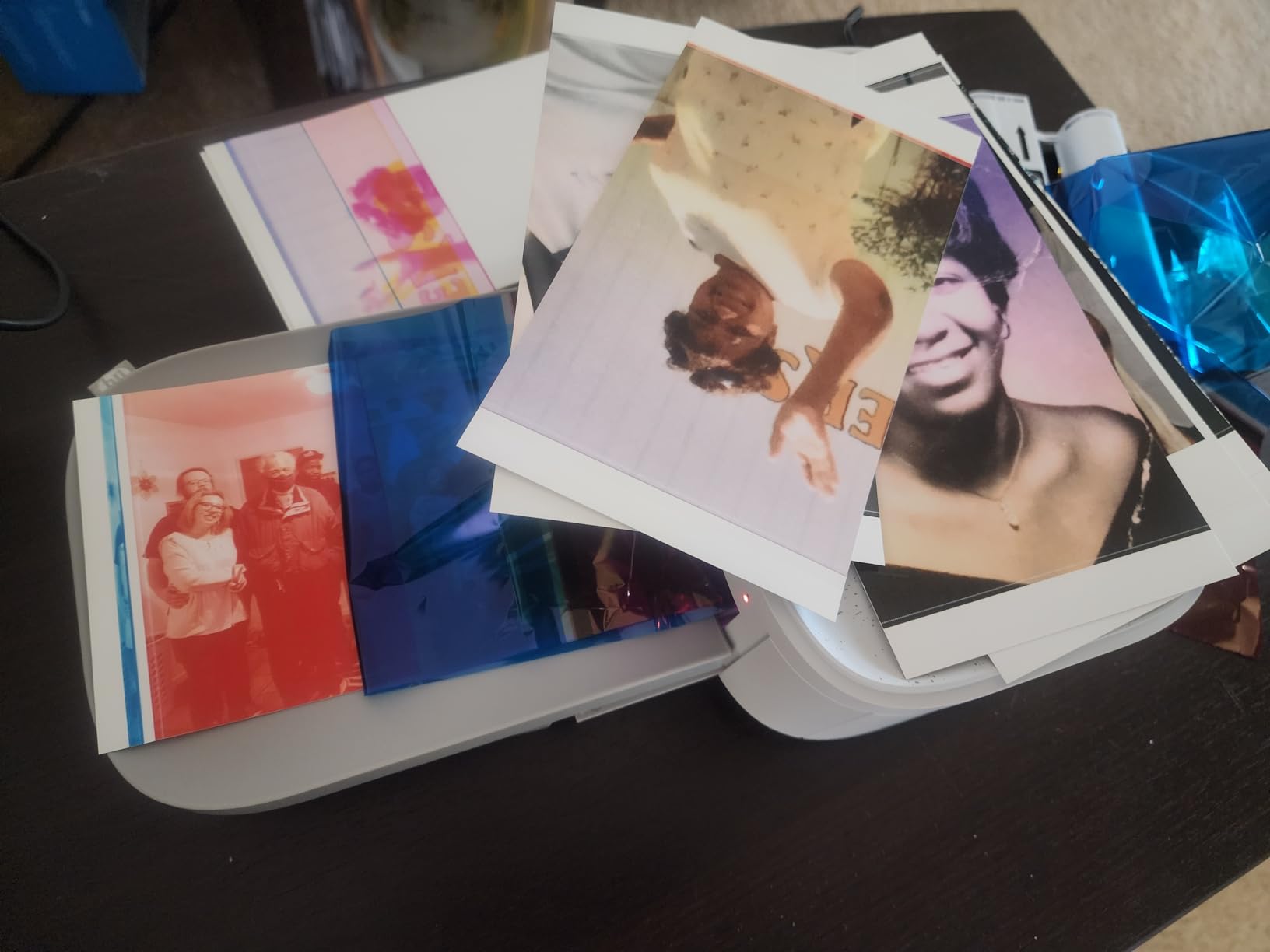 HP Sprocket Studio Plus 4x6 Wireless Instant Photo Printer, 10 Sheets + Cartridge, Wi-Fi, Premium Dye Sublimation, Compact Home Use, Prints Vibrant Color Pictures, Editing App for Creative Photos customer photo 2