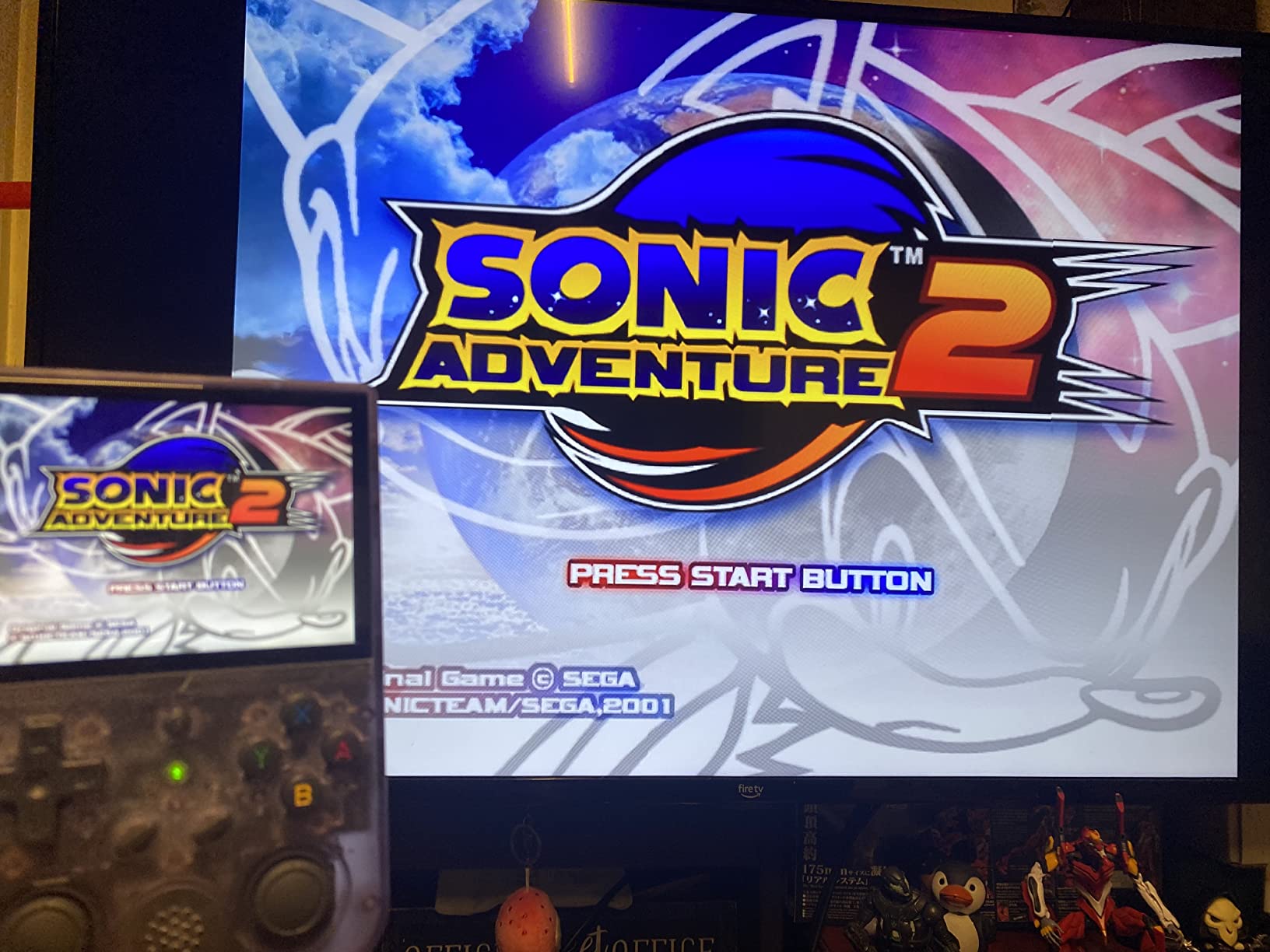 Voacle Anbernic RG353V Retro Handheld Game Console, Dual OS Android 11 and Linux System Support 5G WIFI 4.2 Bluetooth Moonlight Streaming TV Output 64G SD Card 4452 Games (RG353V-Purple) customer photo 2