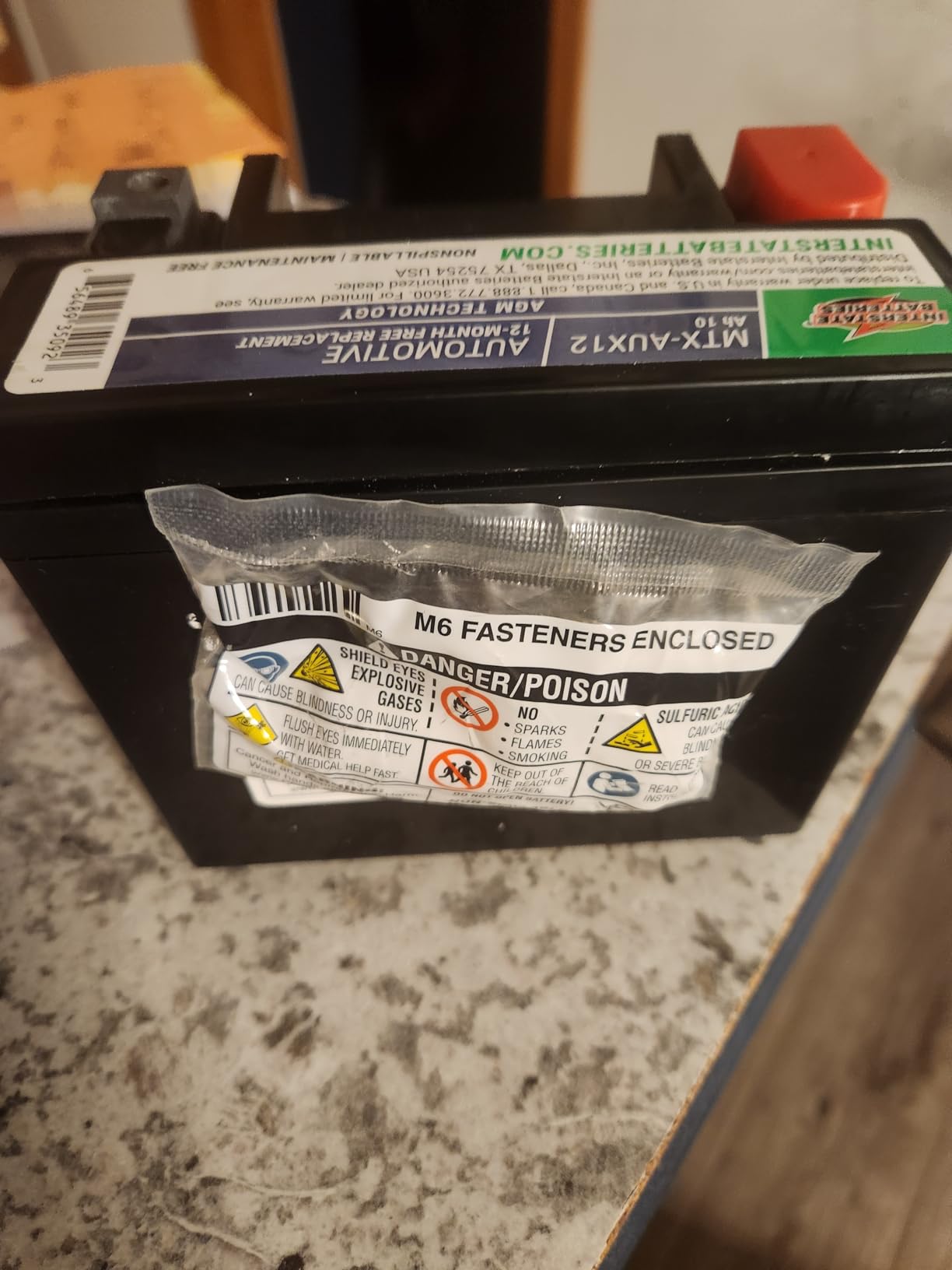 Interstate Batteries Car Battery 12V 80Ah 850CCA Group H7, 94R AGM customer photo 2