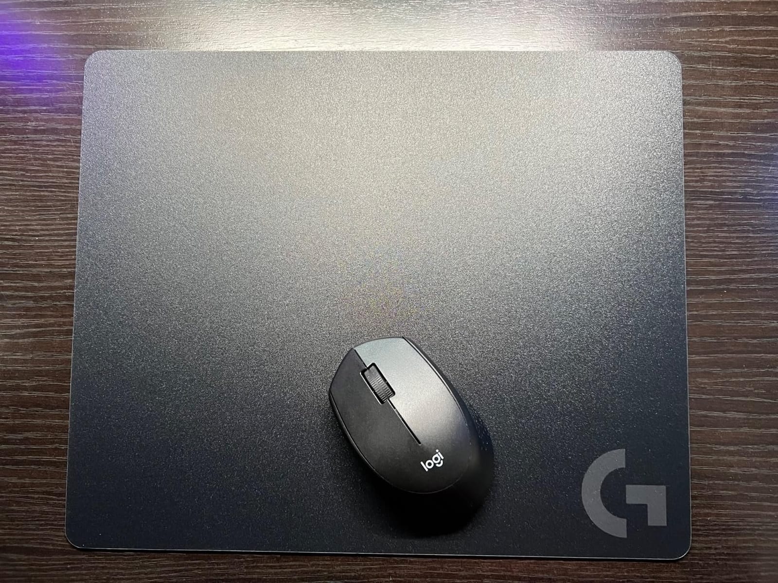 Logitech G440 Hard Gaming Mouse Pad (340x280x5) - Black customer photo 1