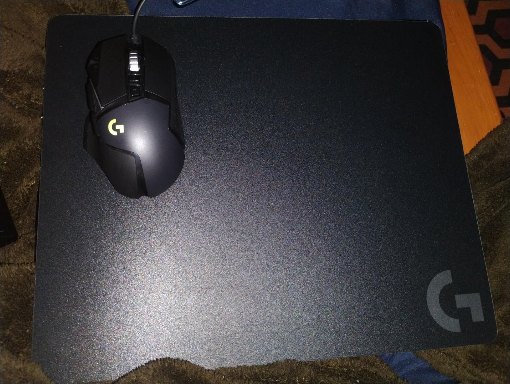 Logitech G440 Hard Gaming Mouse Pad (340x280x5) - Black customer photo 2