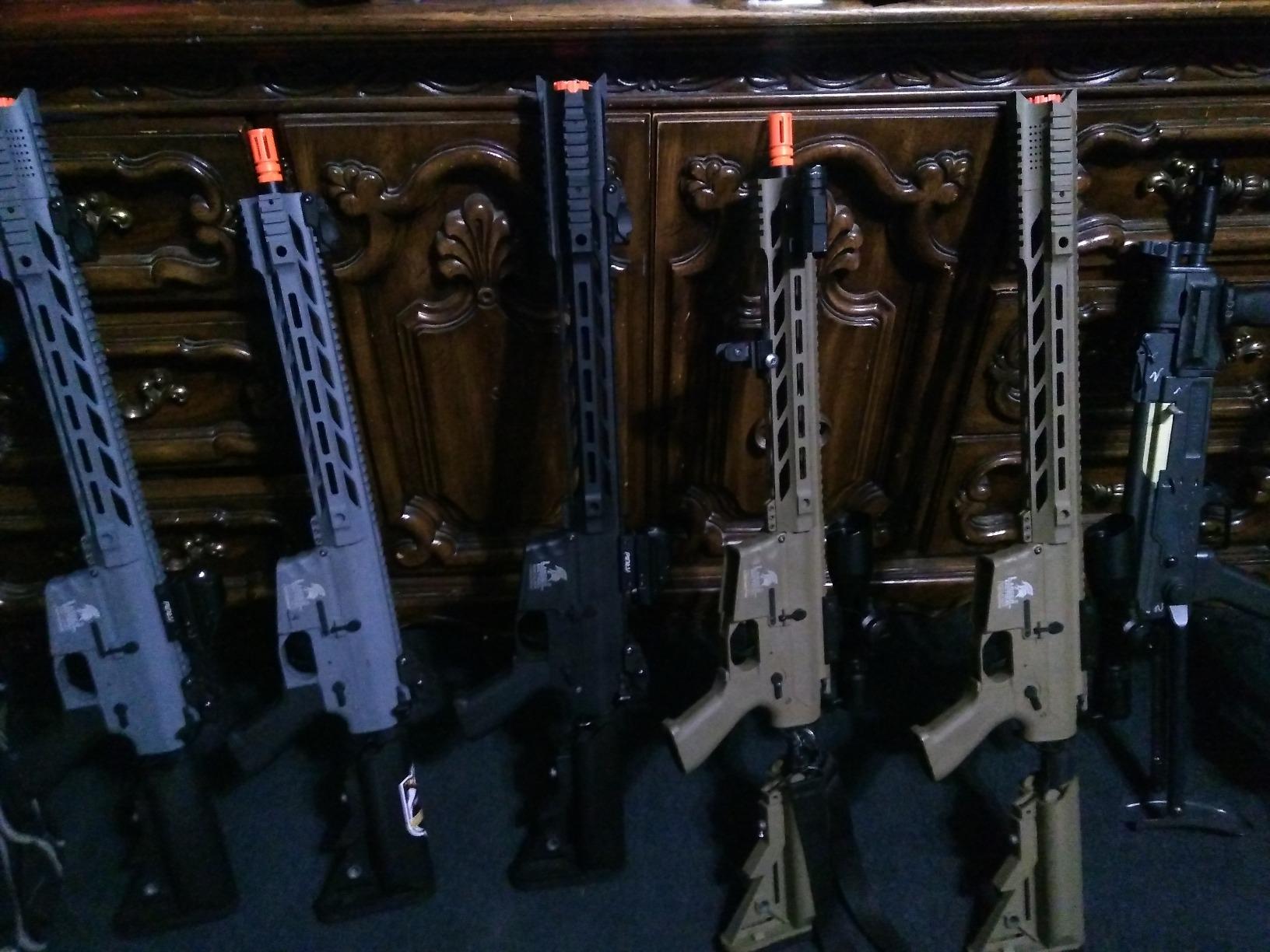Lancer Tactical Gen 2 Durable Airsoft M4 SPR Interceptor AEG Polymer- Full/Semi-Auto, 1000 Rounds Bag of 0.20g BBS, Battery& Charger Included customer photo 2