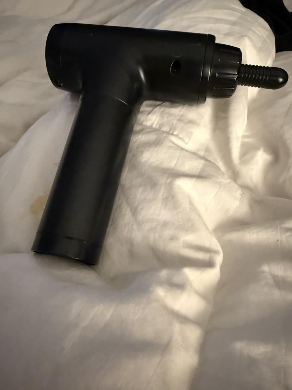 OLsky Massage Gun Deep Tissue 30 Speeds 9 Attachments Handheld (Black) customer photo 1