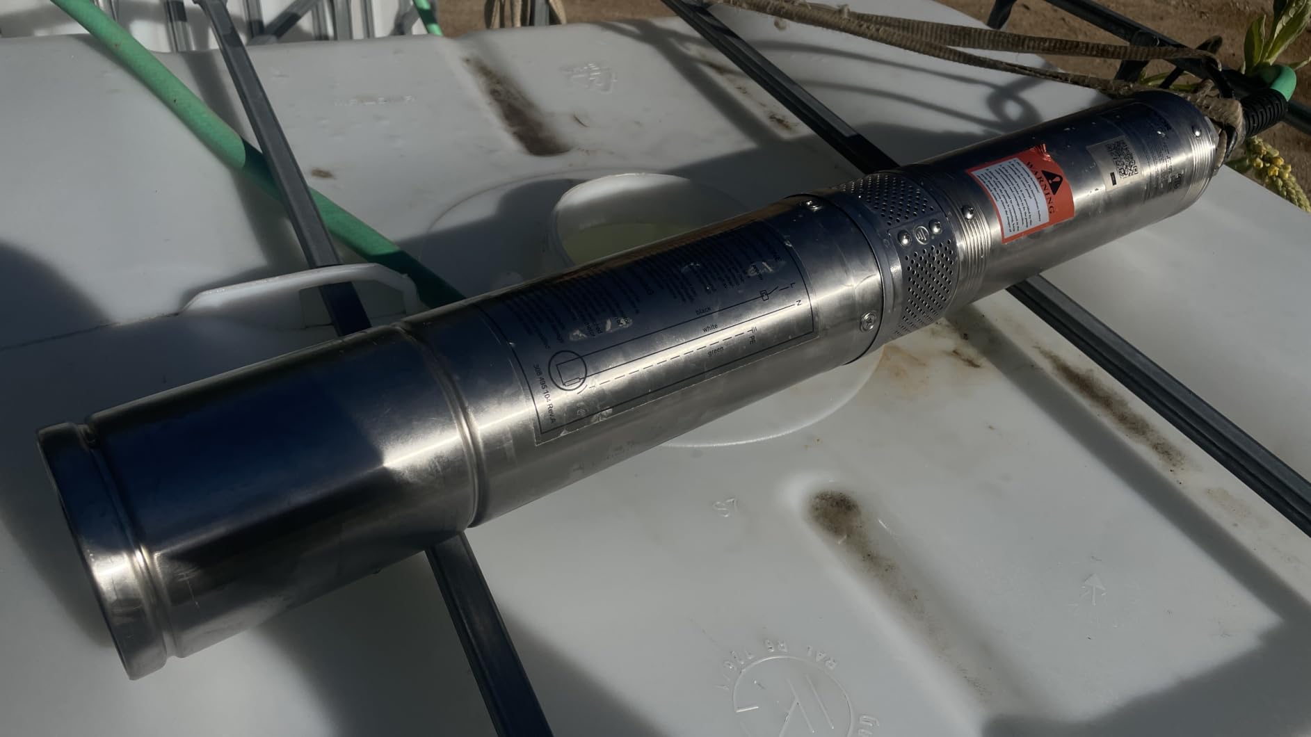 VEVOR Deep Well Submersible Pump 1 HP 115V/60Hz 37 GPM Flow 207 ft Head customer photo 2