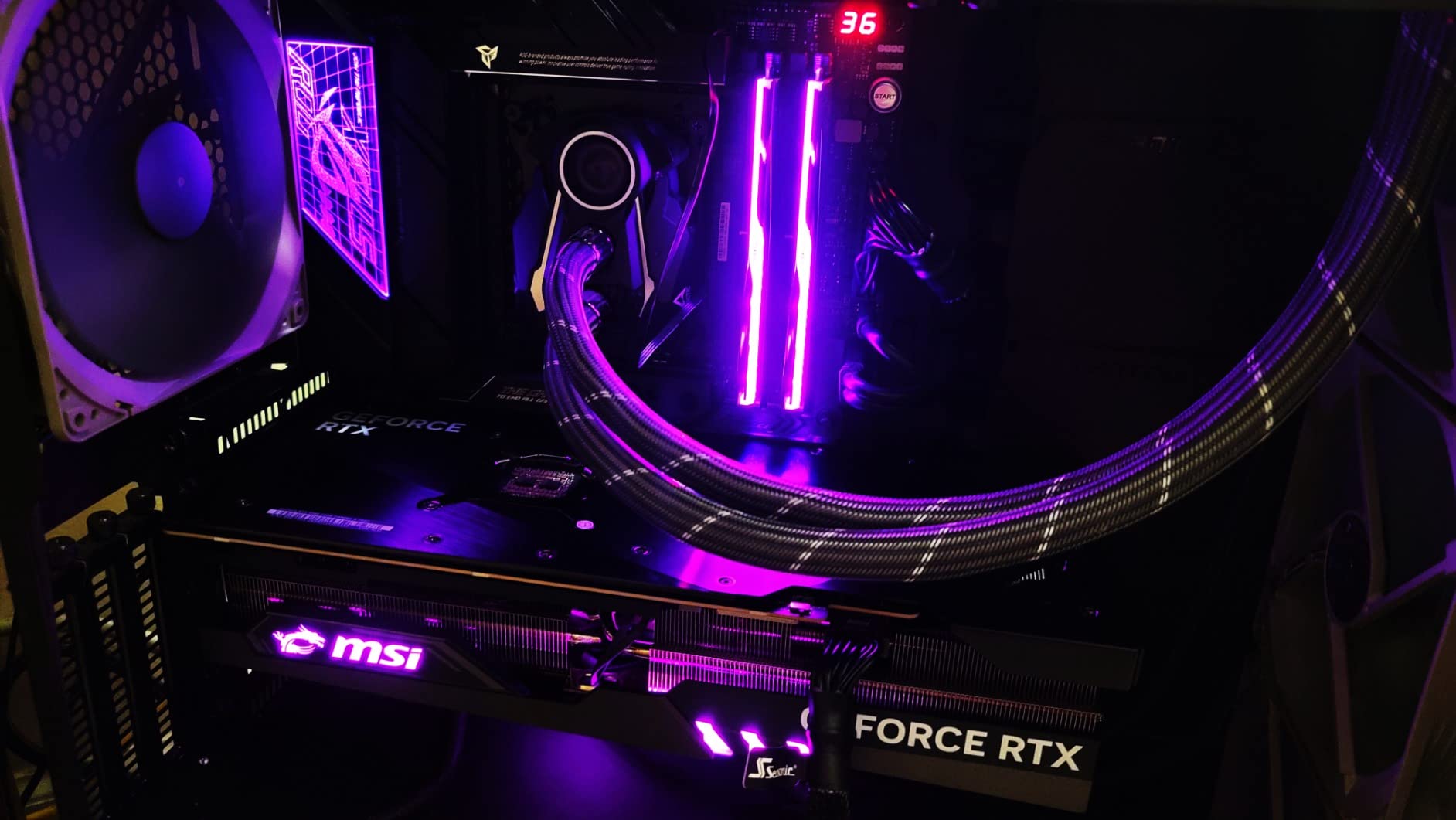 MSI Gaming GeForce RTX 4080 16GB GDRR6X 384-Bit HDMI/DP Nvlink Tri-Frozr 3 Ada Lovelace Architecture Graphics Card (RTX 4080 16GB Gaming X Trio) customer photo 2