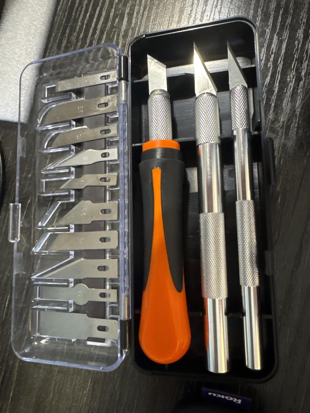 JETMORE 16 Pcs Exacto Knife, Craft Knives with 13 SK5 Steel Blades for Art customer photo 1