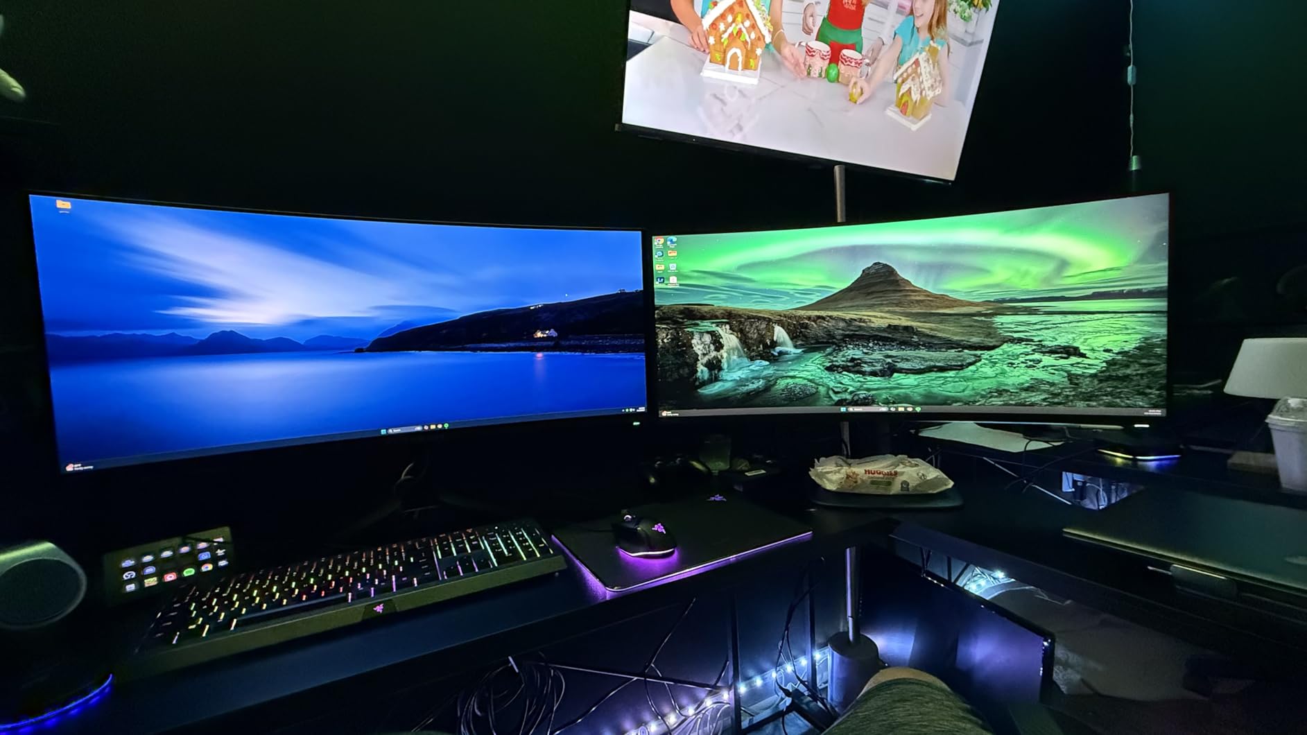 AW3423DWF Curved QD-OLED Gaming Monitor - 34-inch Quantum Dot, 0.1Ms 165Hz 21:9, 99.3% DCI-P3 Color Gamut, VESA DisplayHDR 400, AMD FreeSync Premium Pro - Black customer photo 2