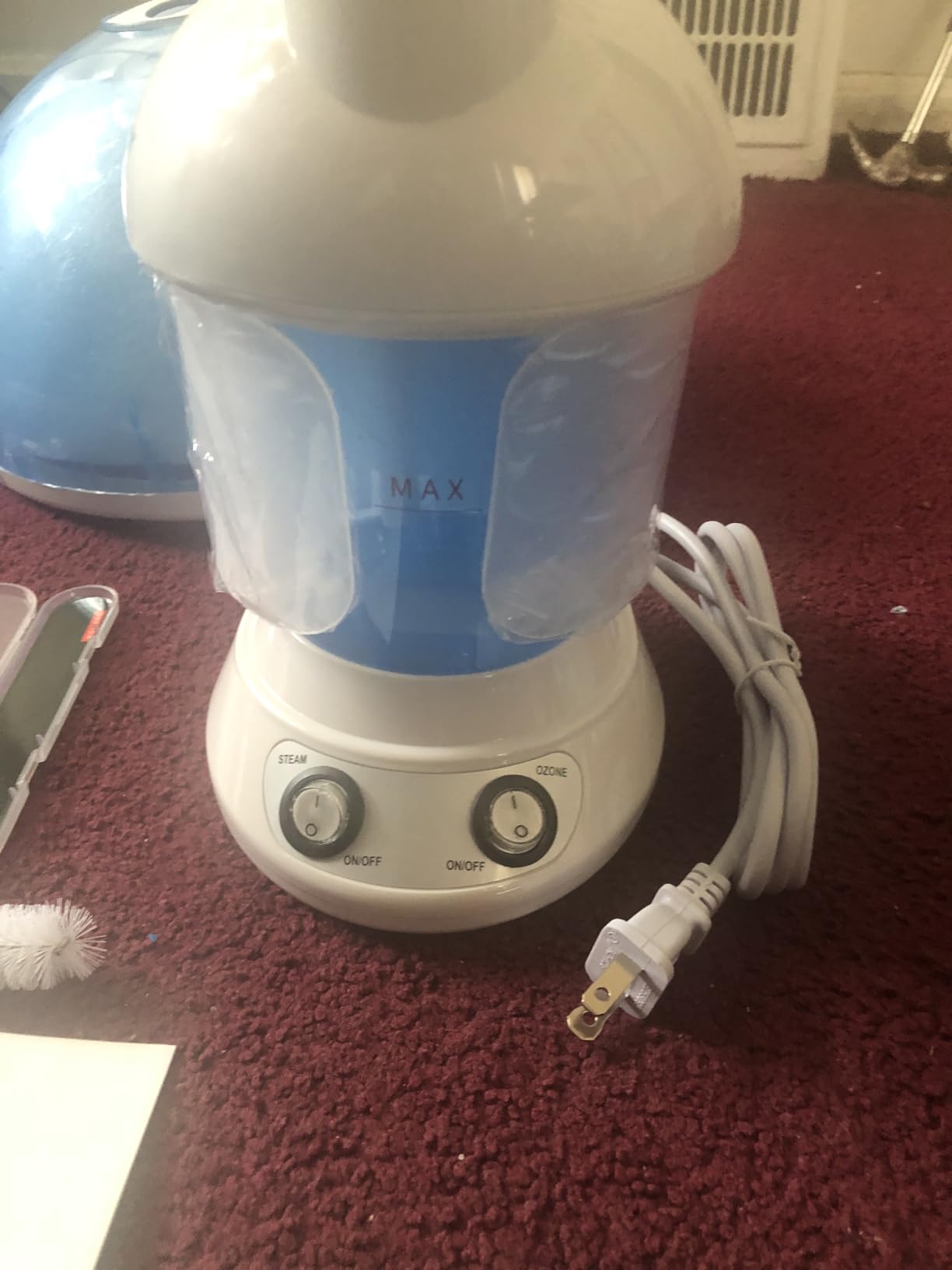 DENFANY 2 in 1 Hair & Facial Steamer Extendable 360° Arm for Home or Salon customer photo 1