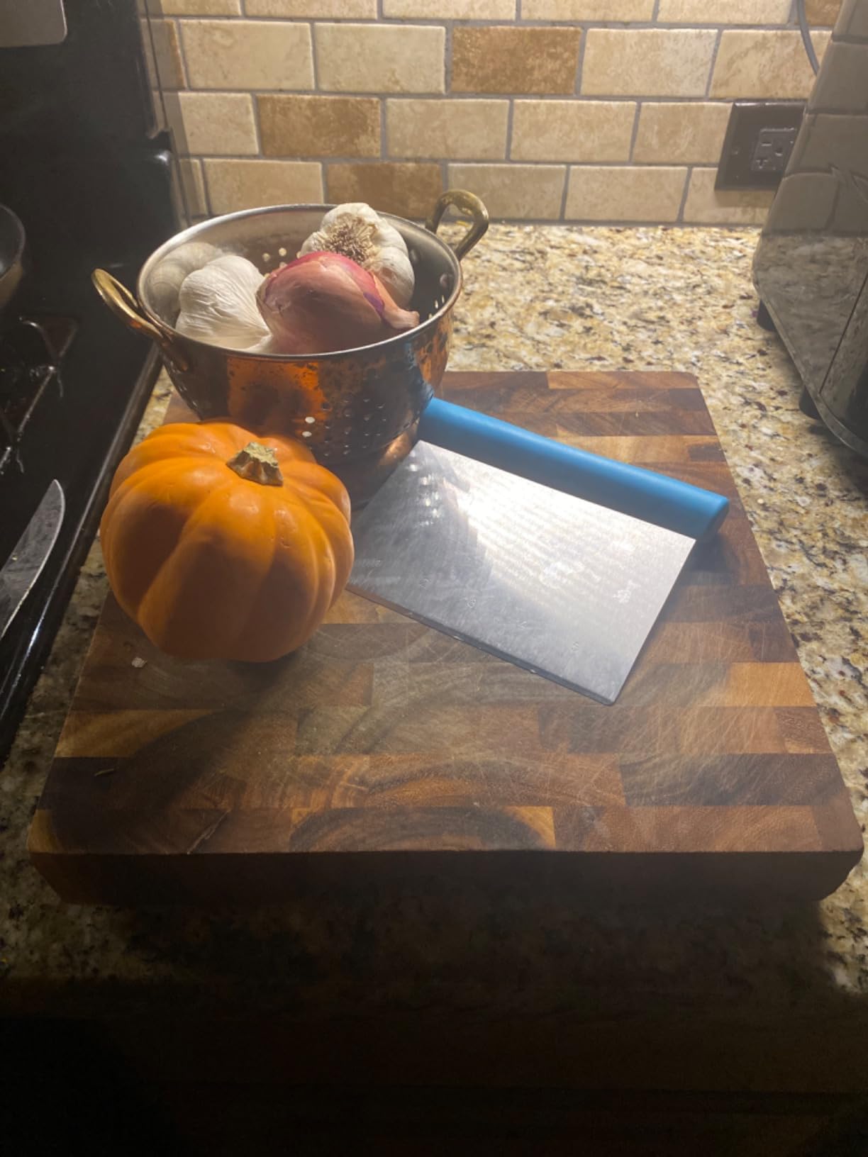 Multi-Purpose Stainless Steel Bench Scraper Dough Blender & Pastry Cutter customer photo 1