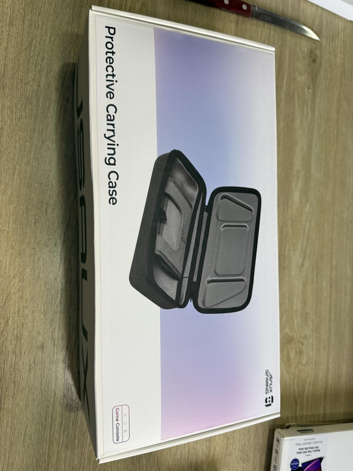 JSAUX Carrying Case for Steam Deck/ROG Ally, Hard Shell Travel Case | Large-capacity Storage, Fits Charger and Dock, Portable Case for Steam Deck OLED customer photo 2