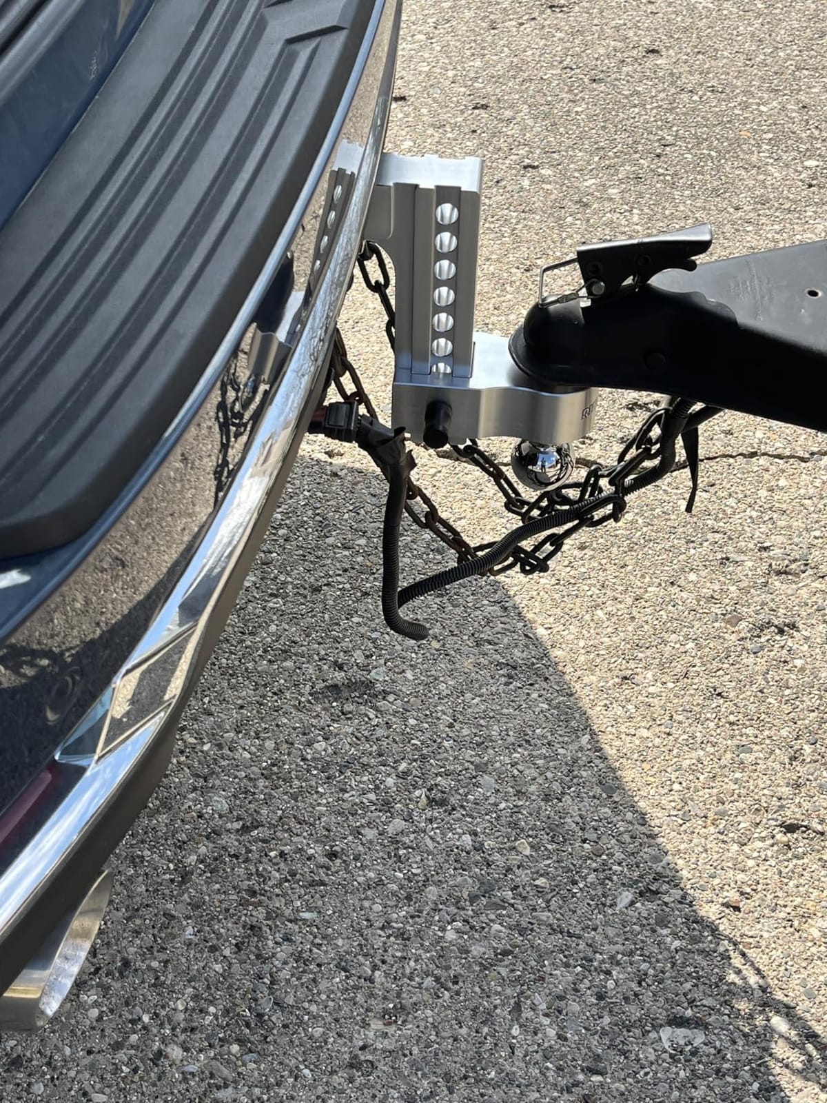 Rhino USA Adjustable Trailer Hitch (2in Receiver) - 6in Drop/Rise customer photo 1