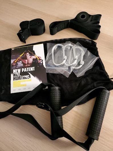 Bodyweight Resistance Training Straps, Home Gym Fitness Trainer kit customer photo 1