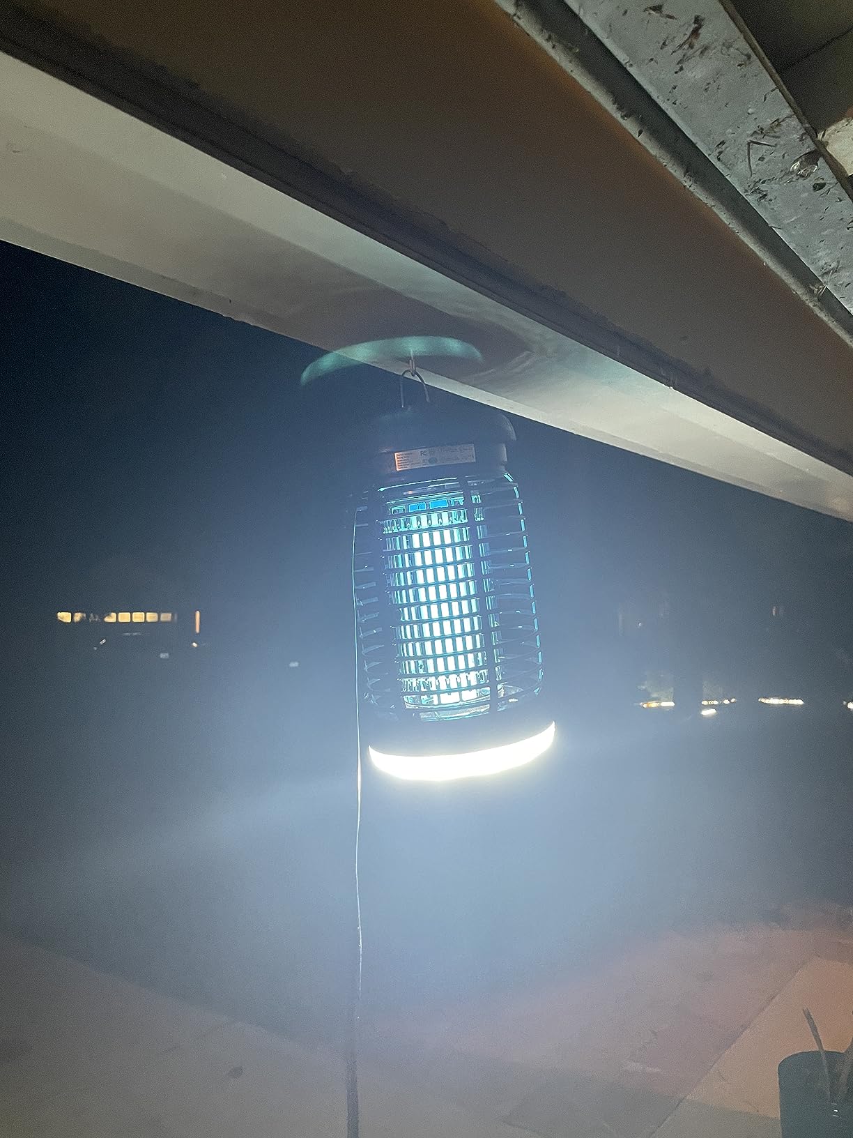 Endbug Bug Zapper, Bug Zapper Outdoor Indoor with LED Light, Electric Mosquito Zapper Fly Zapper, Waterproof Mosquito Killer Insect Zapper Fly Trap for Outside Patio Garden Backyard Home, Plug in customer photo 2