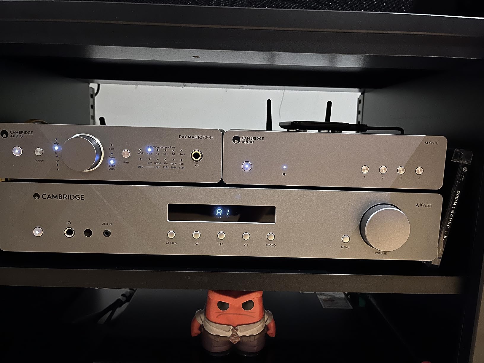 Cambridge Audio MXN 10 Compact Hi-Res WiFi Network Audio Player and Streamer with ESS Sabre DAC customer photo 1
