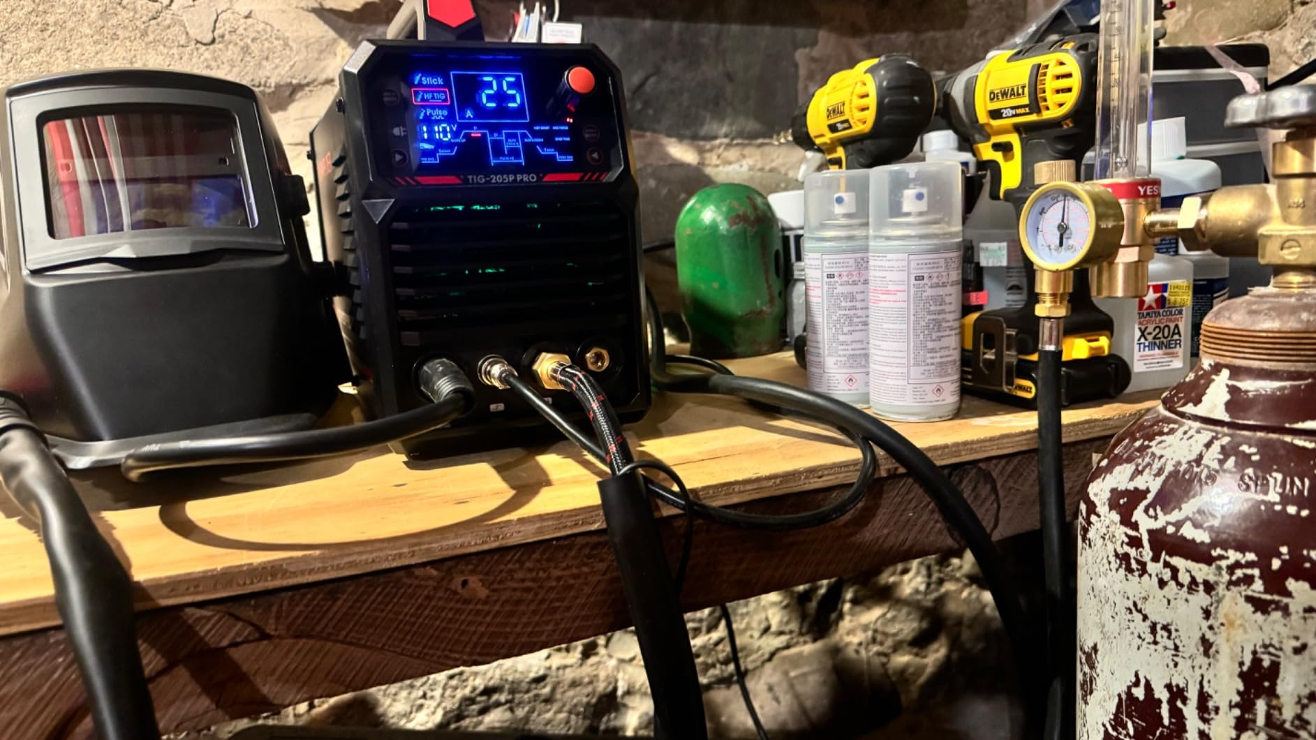 YESWELDER 205A Tig Welder Pulse STICK/DC TIG/PULSE TIG 3 in 1 TIG-205P | 110 & 220V Large LED Display Dual Voltage TIG Welding Machine customer photo 2