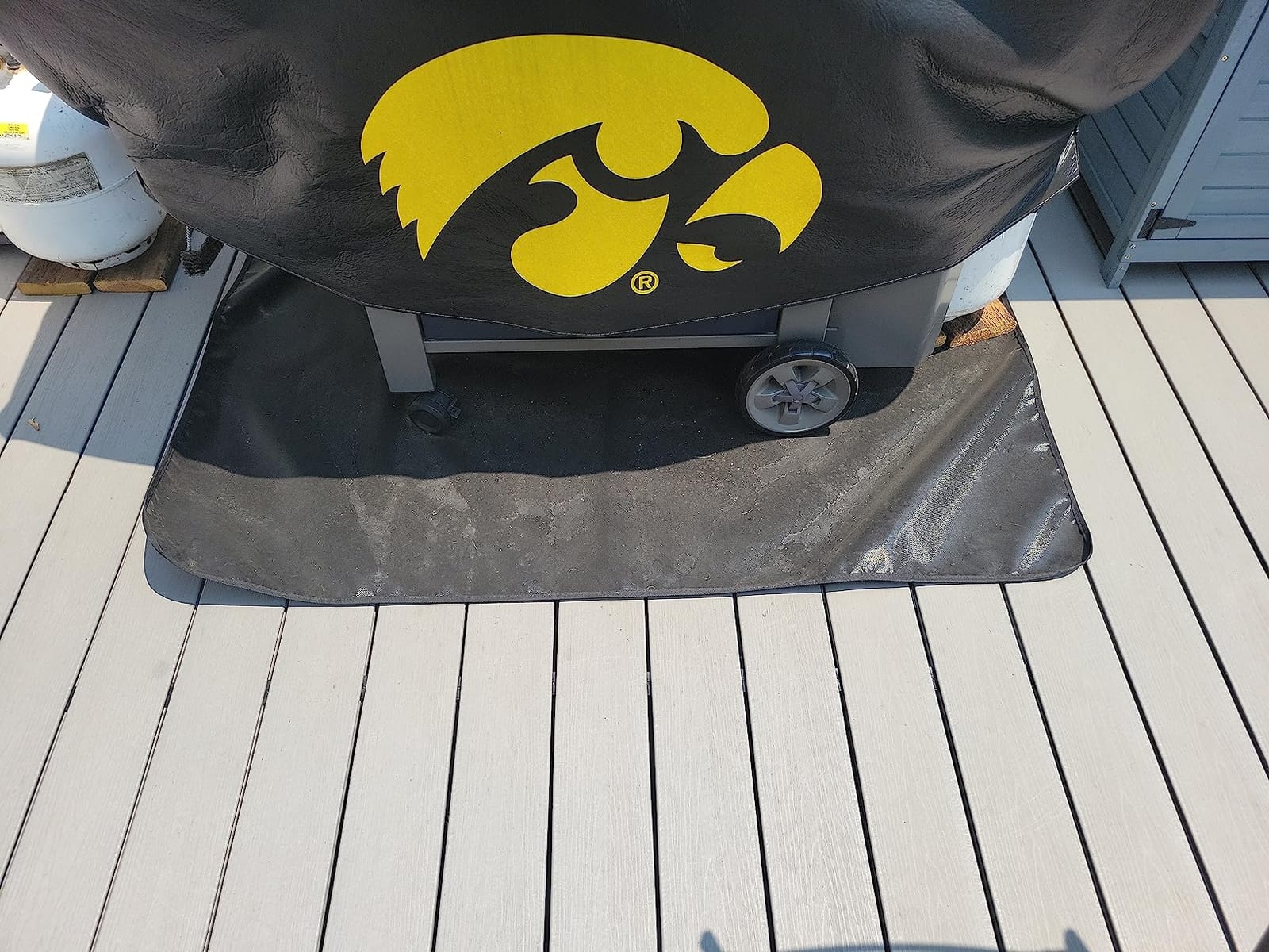 Protebox 60 x 40 inch Under Grill Mats for Outdoor Grill BBQ Deck Protector customer photo 2