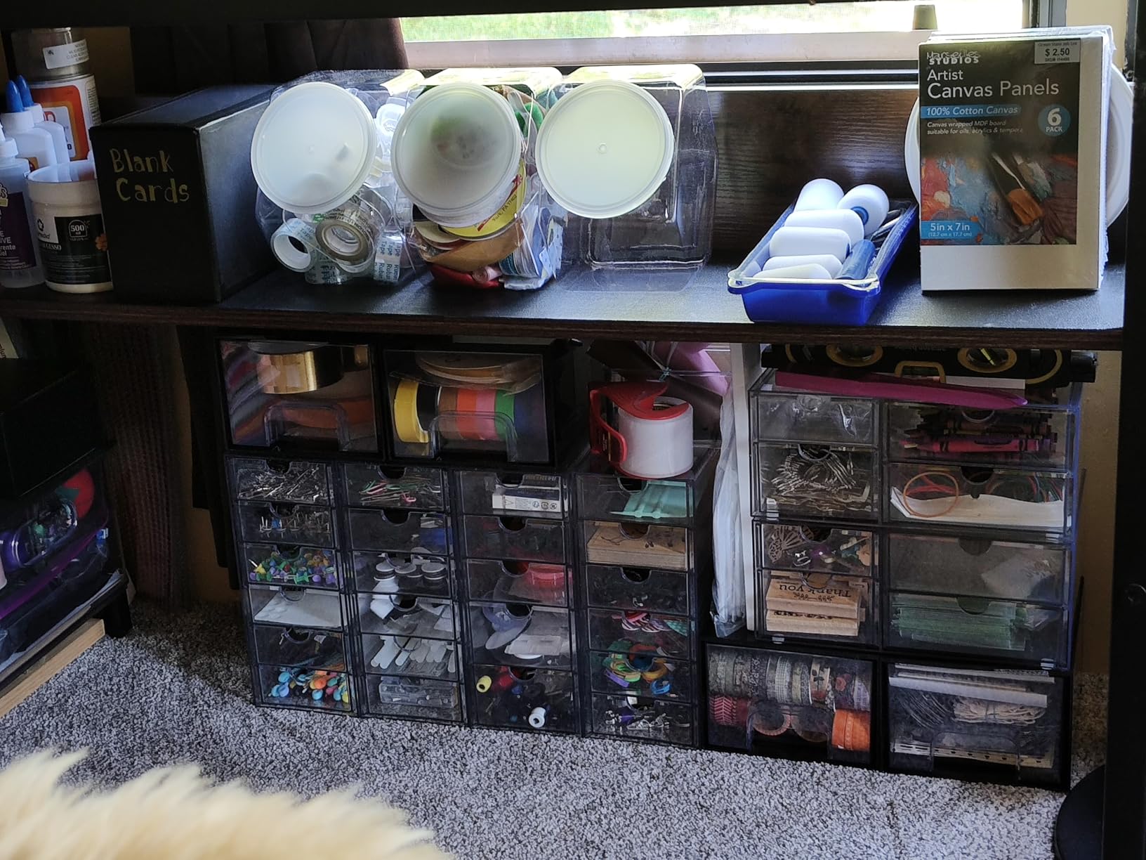 YFXCVSL Acrylic Makeup Organizer with 19 Drawers,Storage Drawer Organizer customer photo 1
