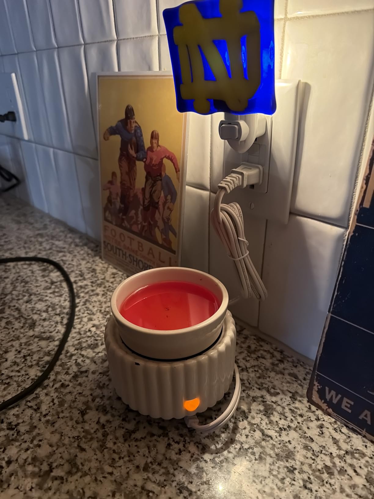 VICTORIA AROMA Ceramic Wax Melt Warmer 3-in-1 Candle Wax Warmer for Scented Wax Melter Electric Fragrance Wax Burner for Home Office Bedroom Gift & Decor… customer photo 1