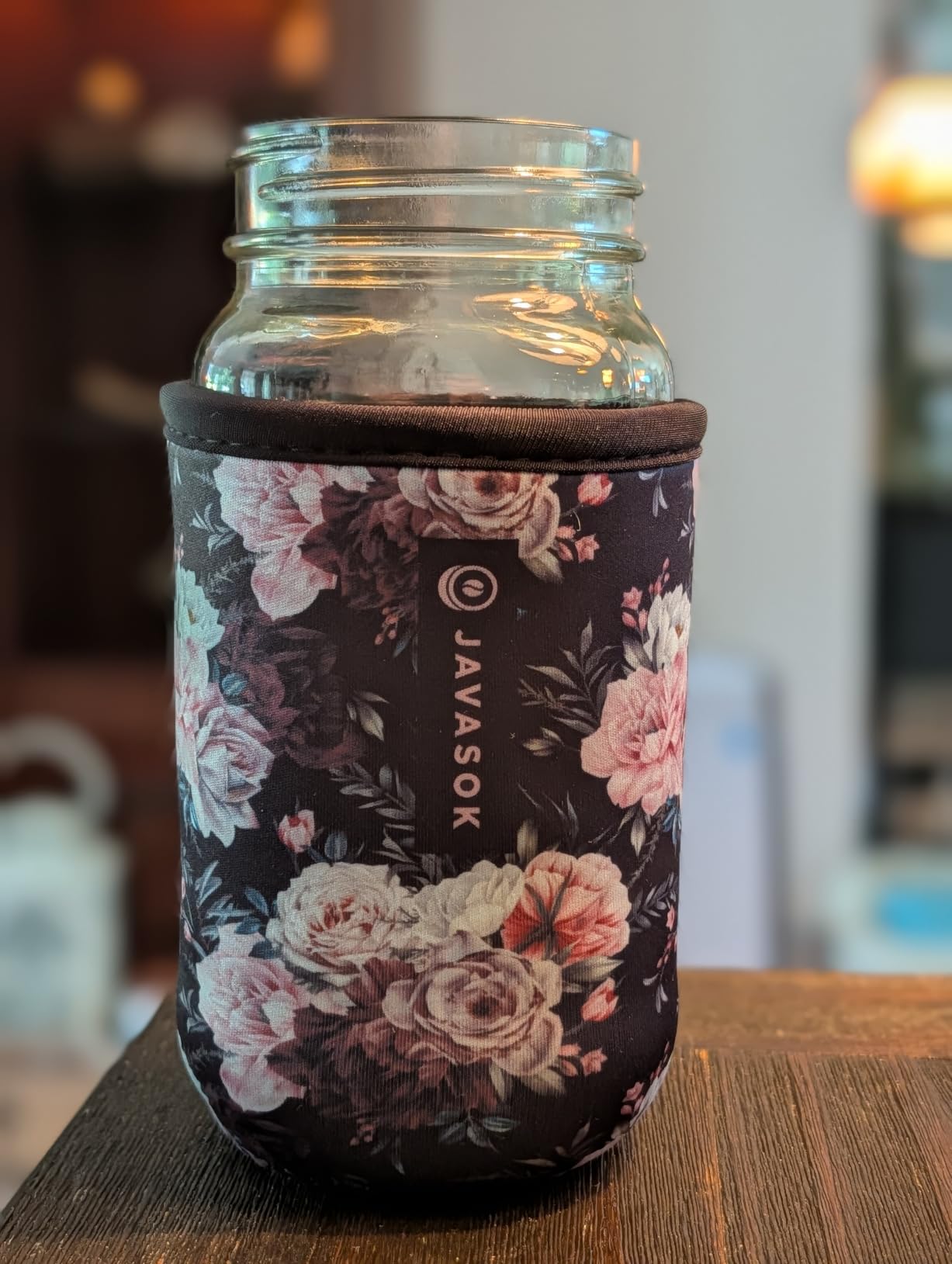 Sok It JavaSok Iced Coffee & Cold Soda Insulated Neoprene Cup Sleeve (Like Fine China, Medium: 22-28oz) customer photo 1