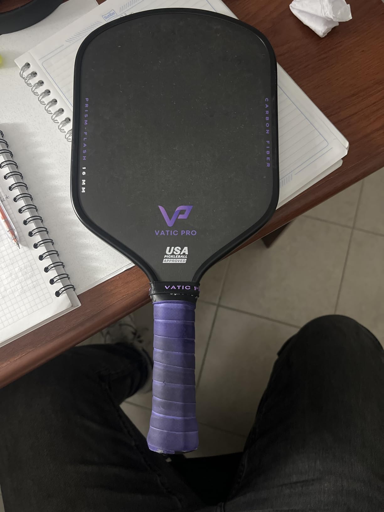 Vatic Pro Prism Carbon Fiber 16mm - Foam Injected Walls - Includes Paddle Cover customer photo 1