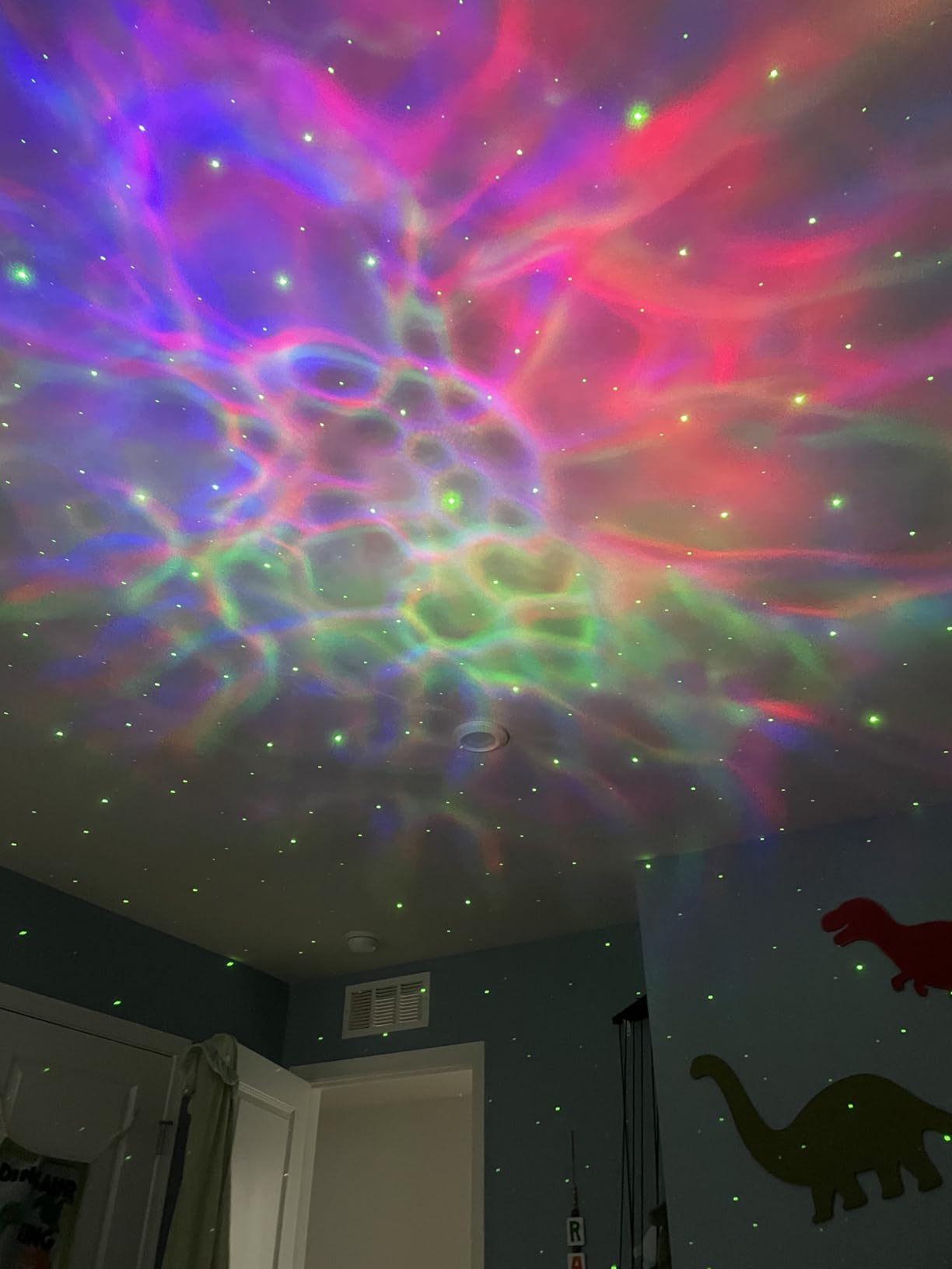 FSSQLBFLC Astronaut Galaxy Projector, Night Light for Kids, Space-Theme customer photo 2