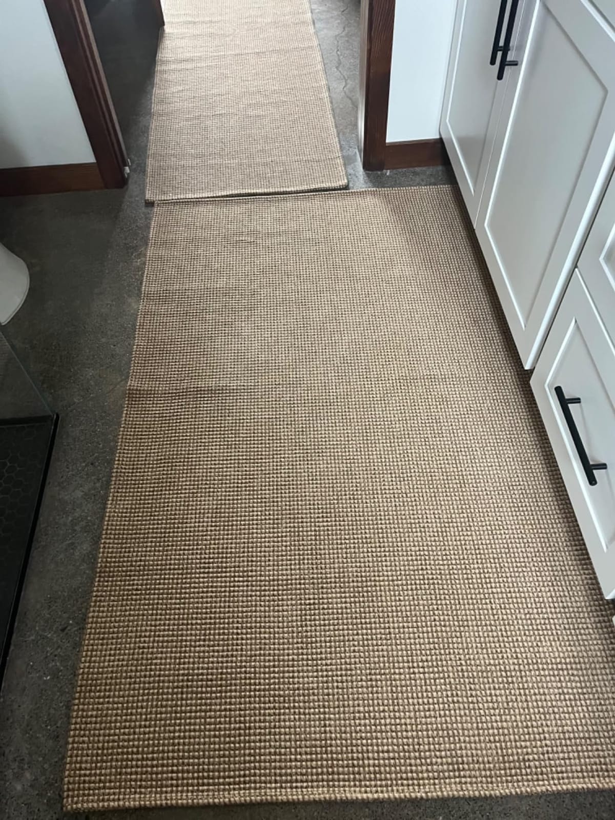 KOZYFLY Boho Runners for Hallways 2x6 ft Washable Kitchen Runner Non Slip Rubber Backed Hall Runners Cotton Entryway Runner Rugs for Indoor Backdoor Bedroom Kitchen, Orange Beige/Tan/Brown customer photo 1