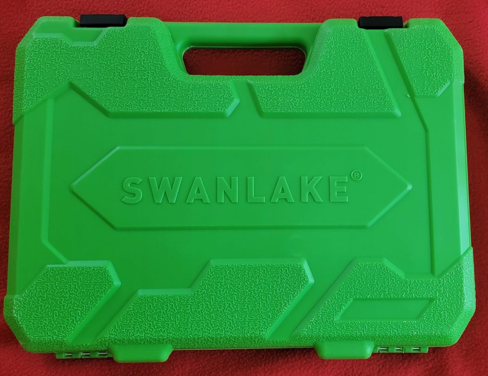 SWANLAKE 3/8'' Drive Impact Socket Set, 50-Piece Standard SAE (5/16 to 3/4 inch) and Metric (8-22mm) Size, 6 Point, Cr-V, 3/8-Inch Ratchet Handle, Extension Bar, Universal Joint customer photo 2