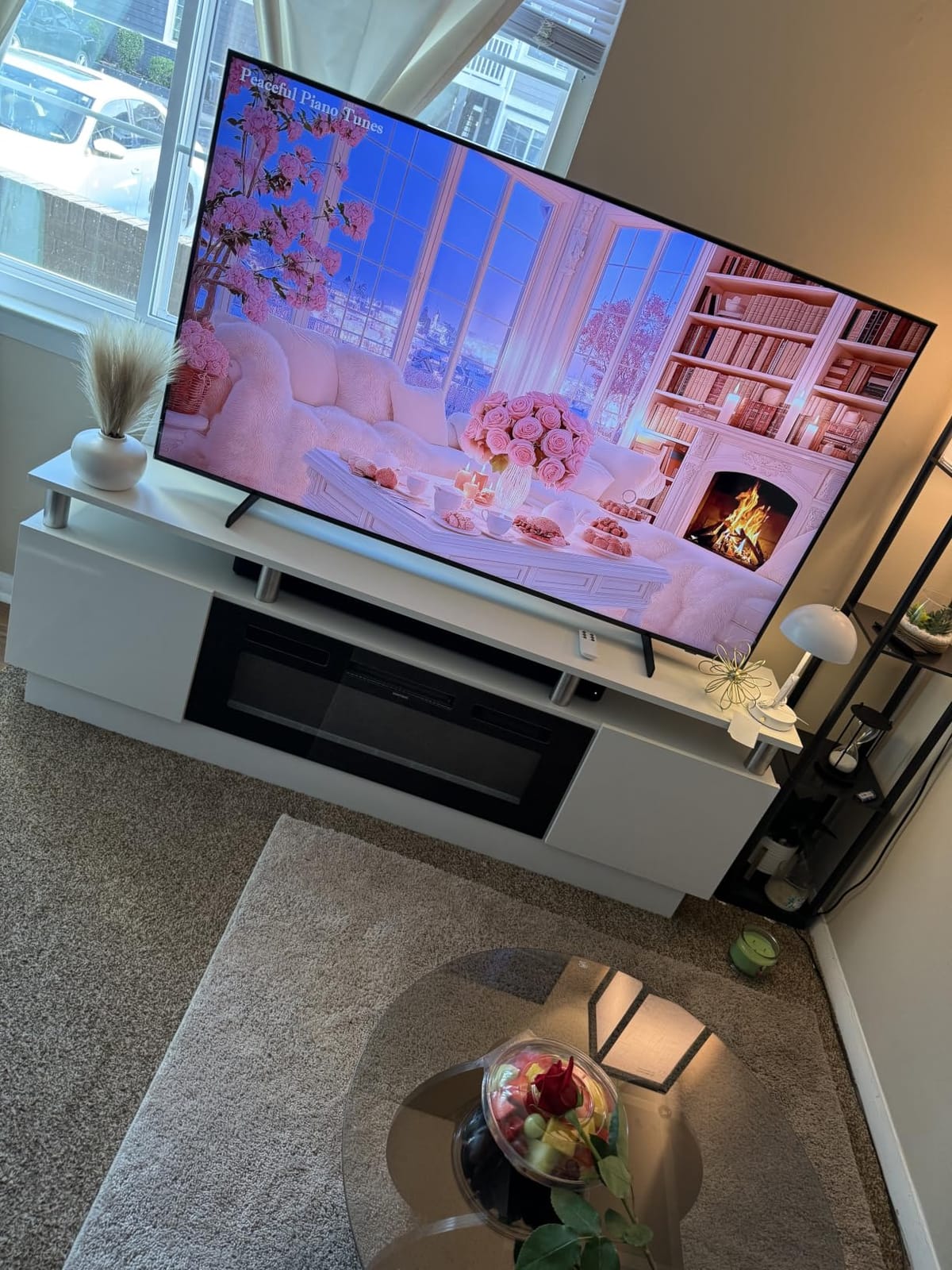 oneinmil Fireplace TV Stand with 36