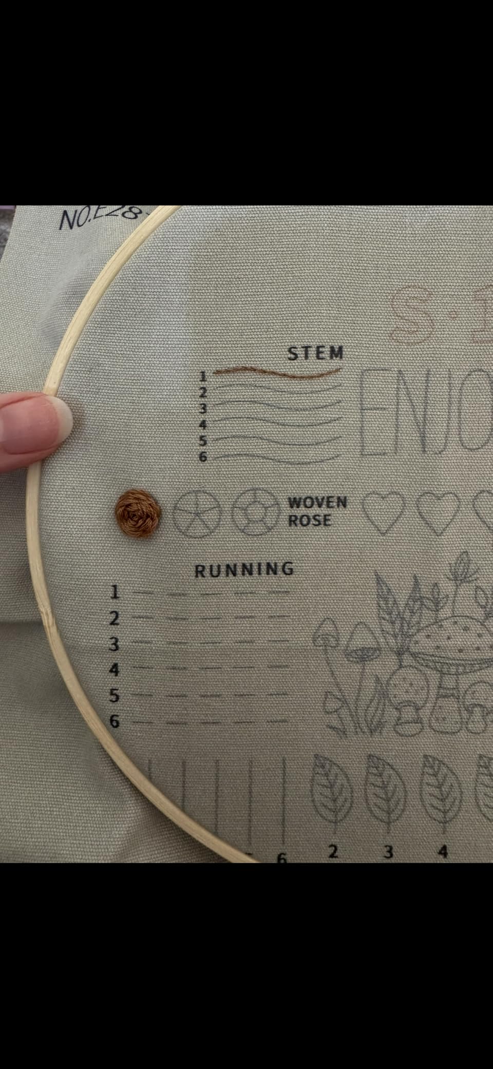 ETSPIL Embroidery Kit for Beginners, 4K Step-by-Step Video, Adults, Gift customer photo 1