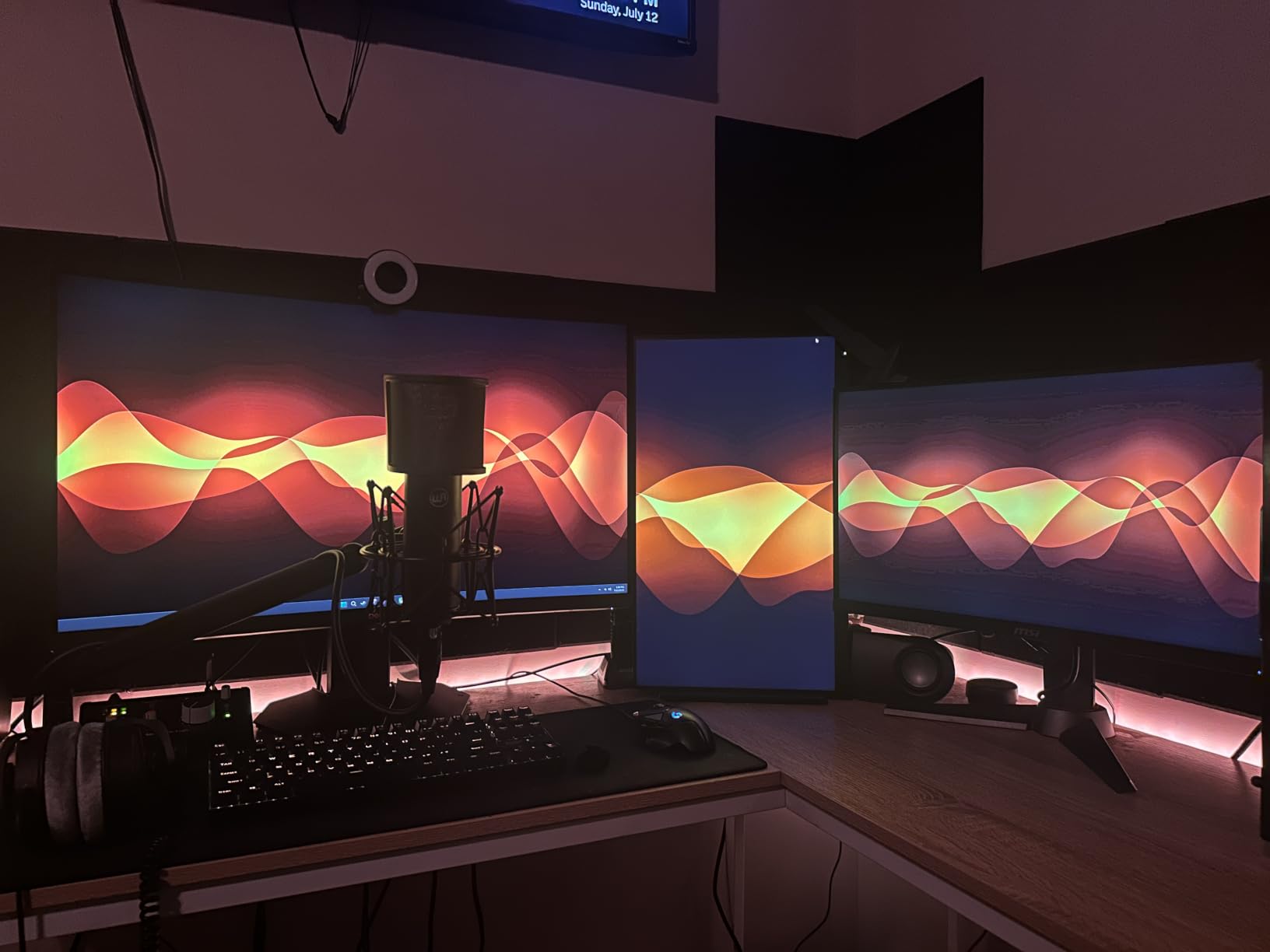 FIFINE BM88 Low Profile Microphone Boom Arm Stand for Gaming Streaming - Adjustable Stick Stand, Desk Mount Clamp, Cable Management, Screw Adapter customer photo 2