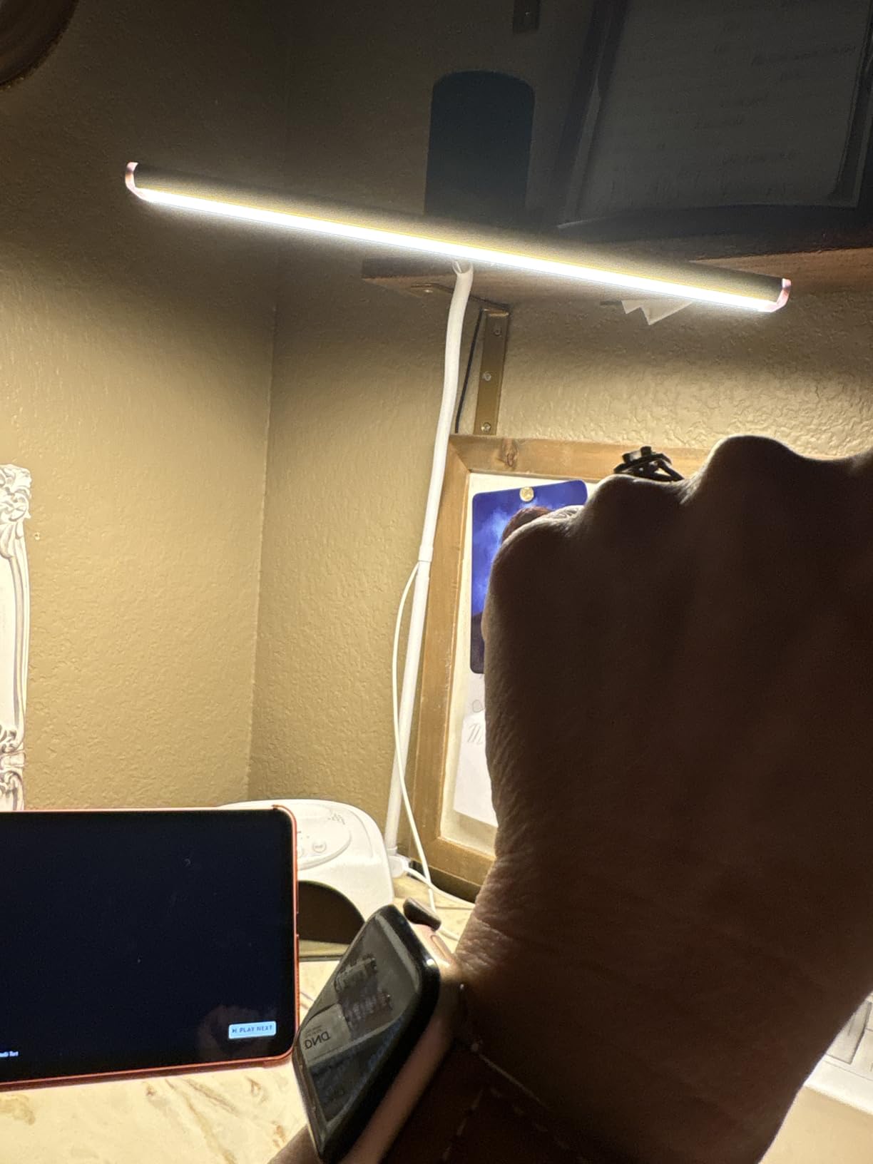 Airlonv LED Desk Lamp with Clamp, 17