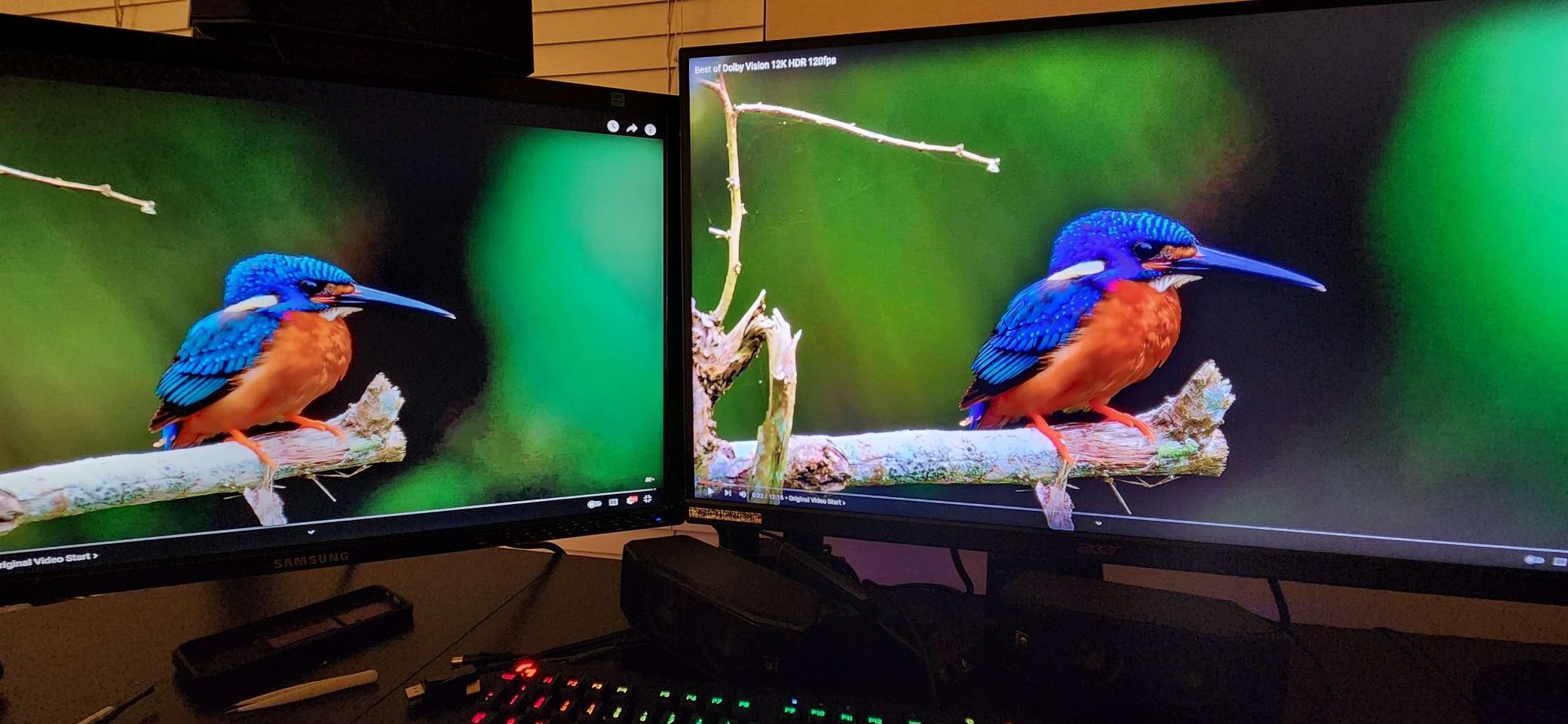 Acer Nitro 27in QHD 2560x1440 IPS 180Hz Gaming Monitor XV271U M3bmiiprx customer photo 1