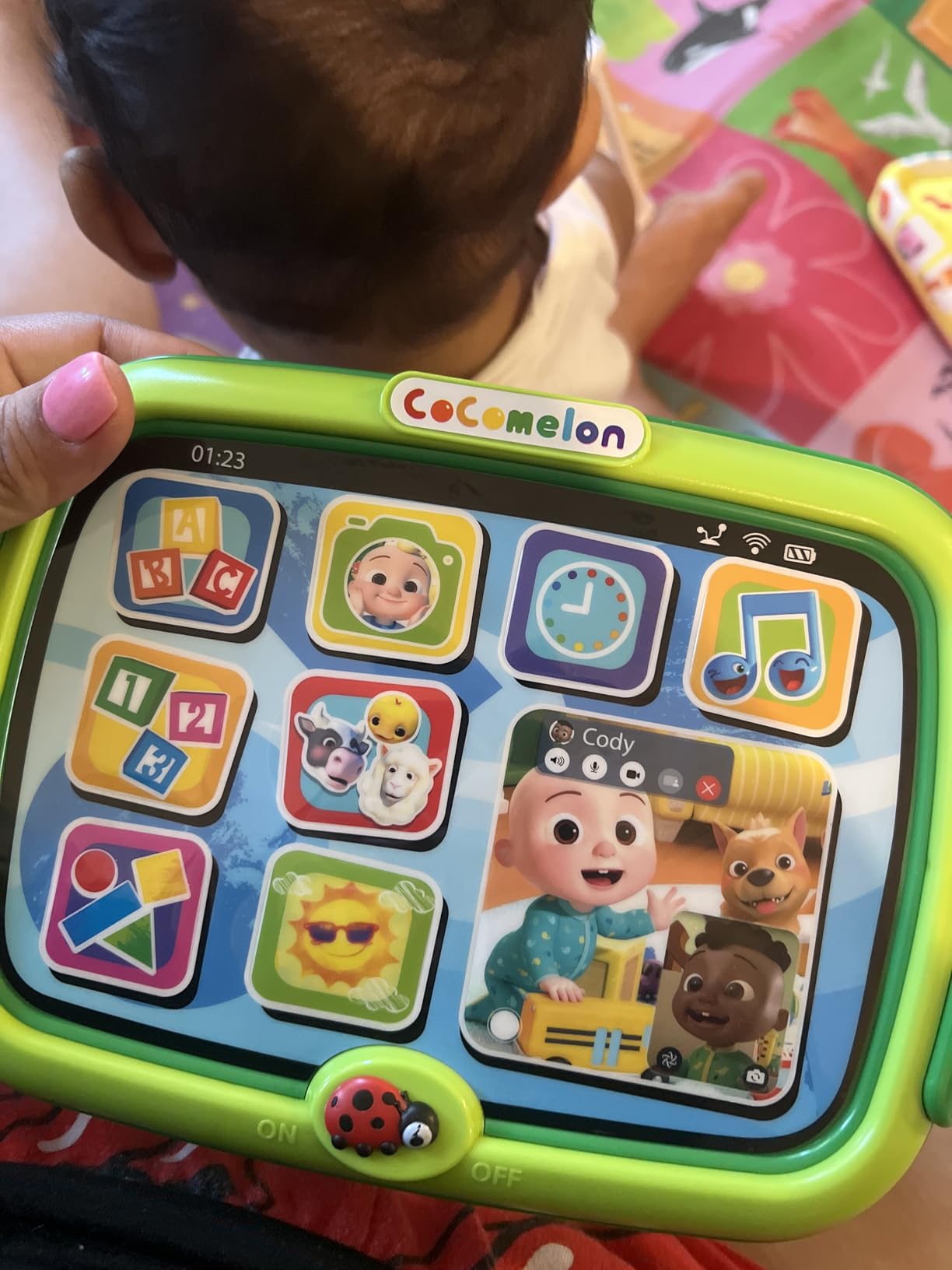 CoComelon Learning Tablet, 60+ Learning Phrases, Sing-Along to the “The Alphabet Song
